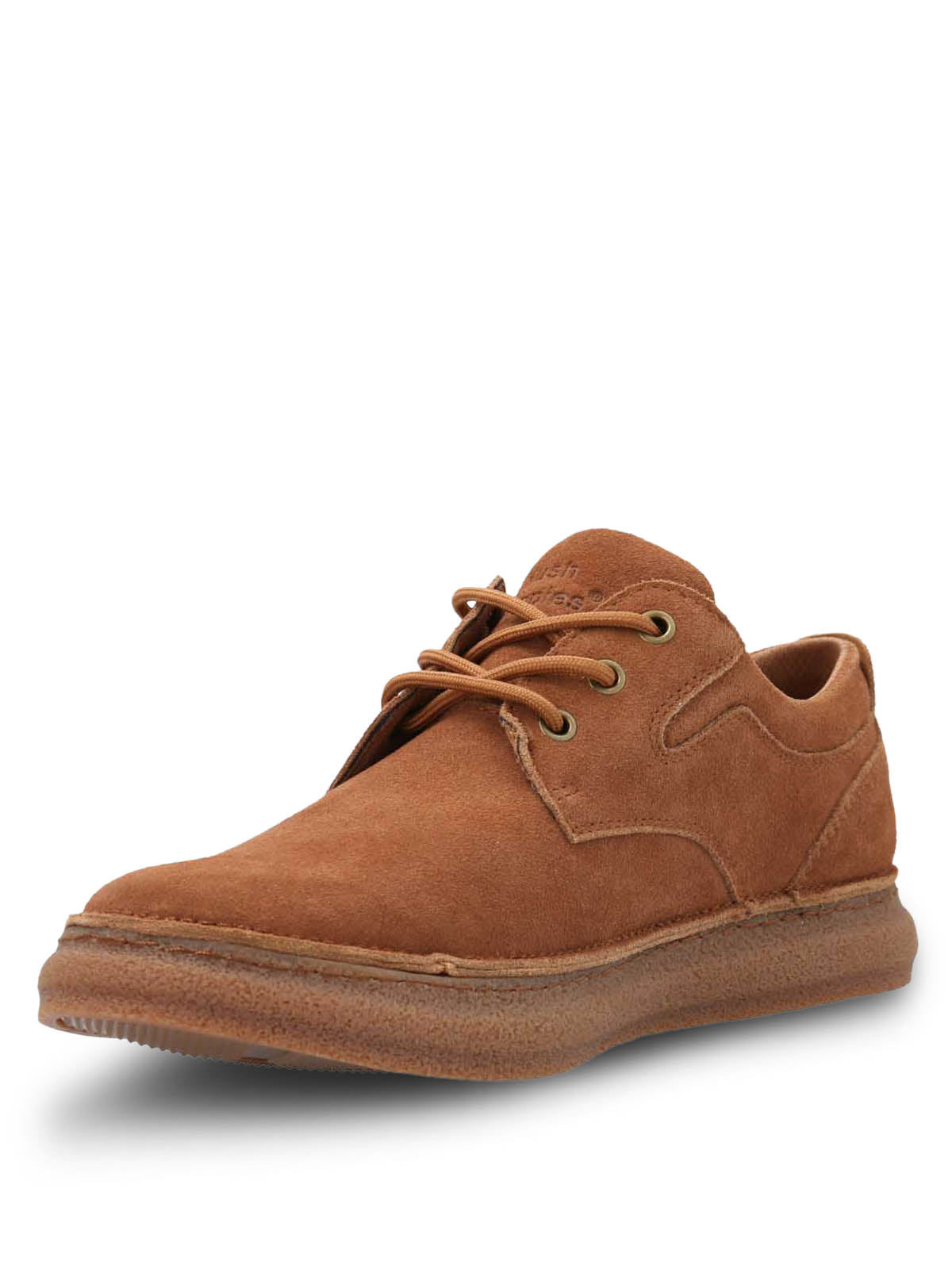 Zapatilla Cuero Hombre Gared Café Hush Puppies 4