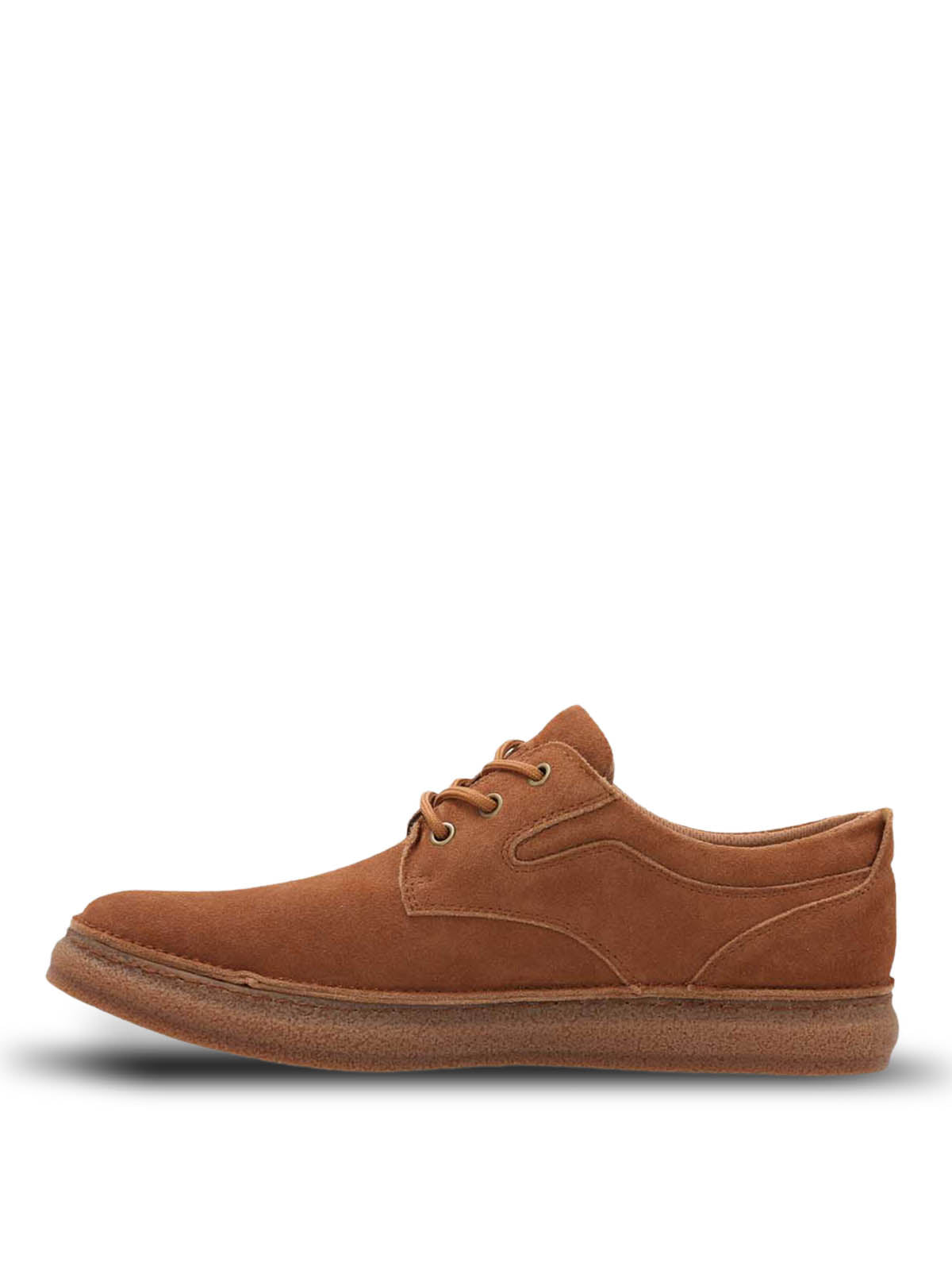 Zapatilla Cuero Hombre Gared Café Hush Puppies 5