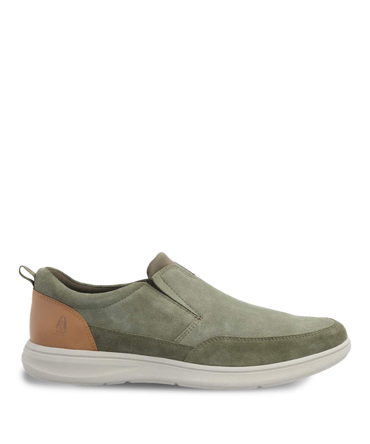 Zapato Casual Cuero Robson Verde para Hombre Hush Puppies 2