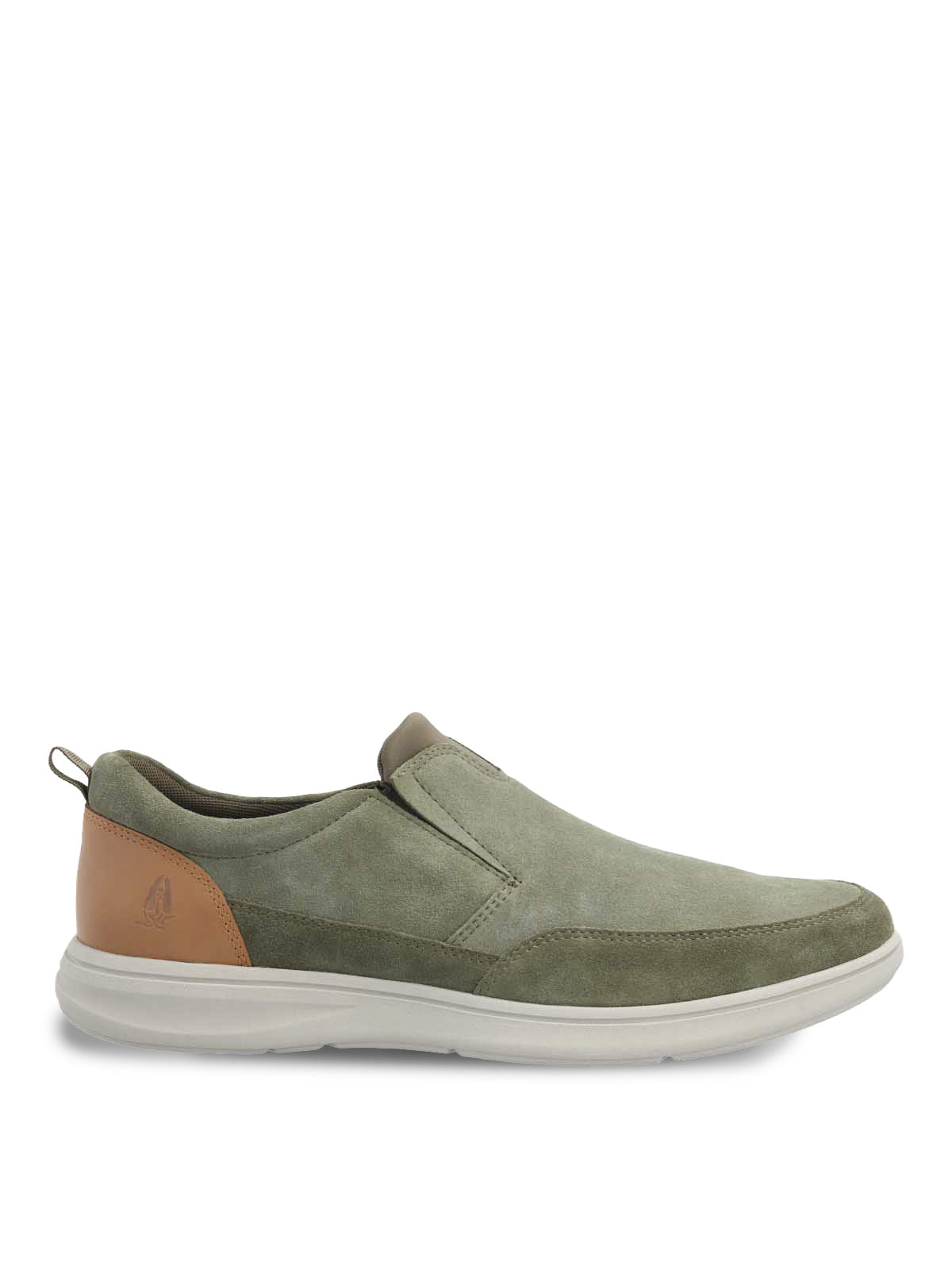 Zapato Casual Cuero Robson Verde para Hombre Hush Puppies 2