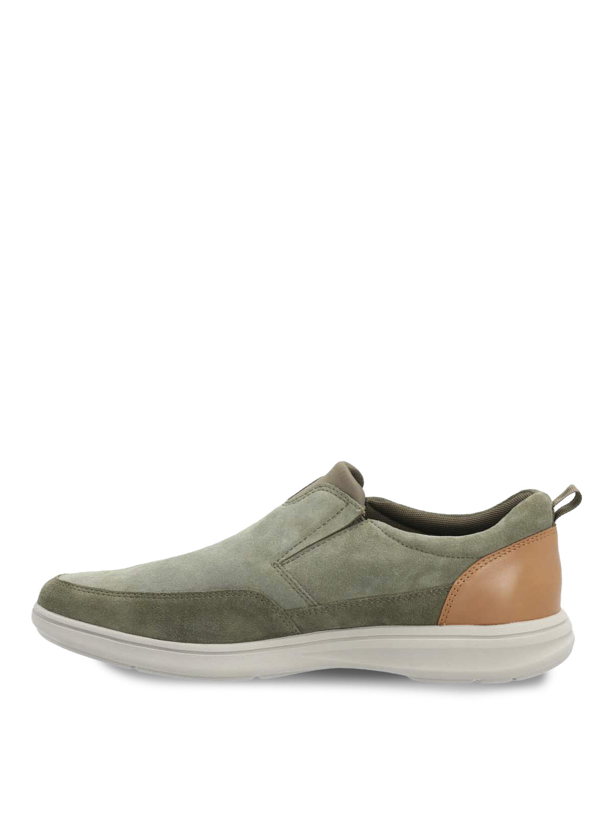 Zapato Casual Cuero Robson Verde para Hombre Hush Puppies 5