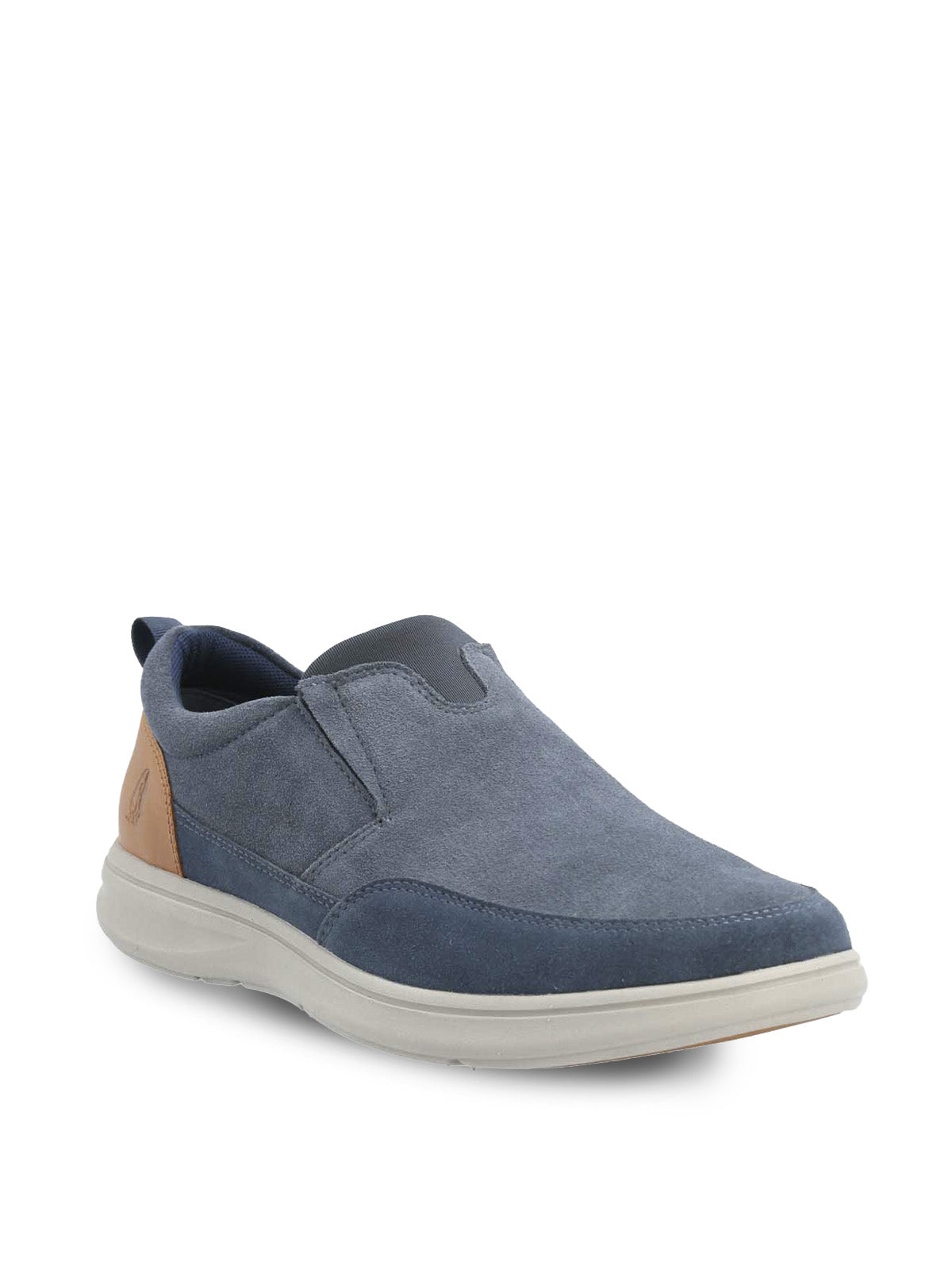 Zapato Casual Cuero Robson Azul para Hombre Hush Puppies 7