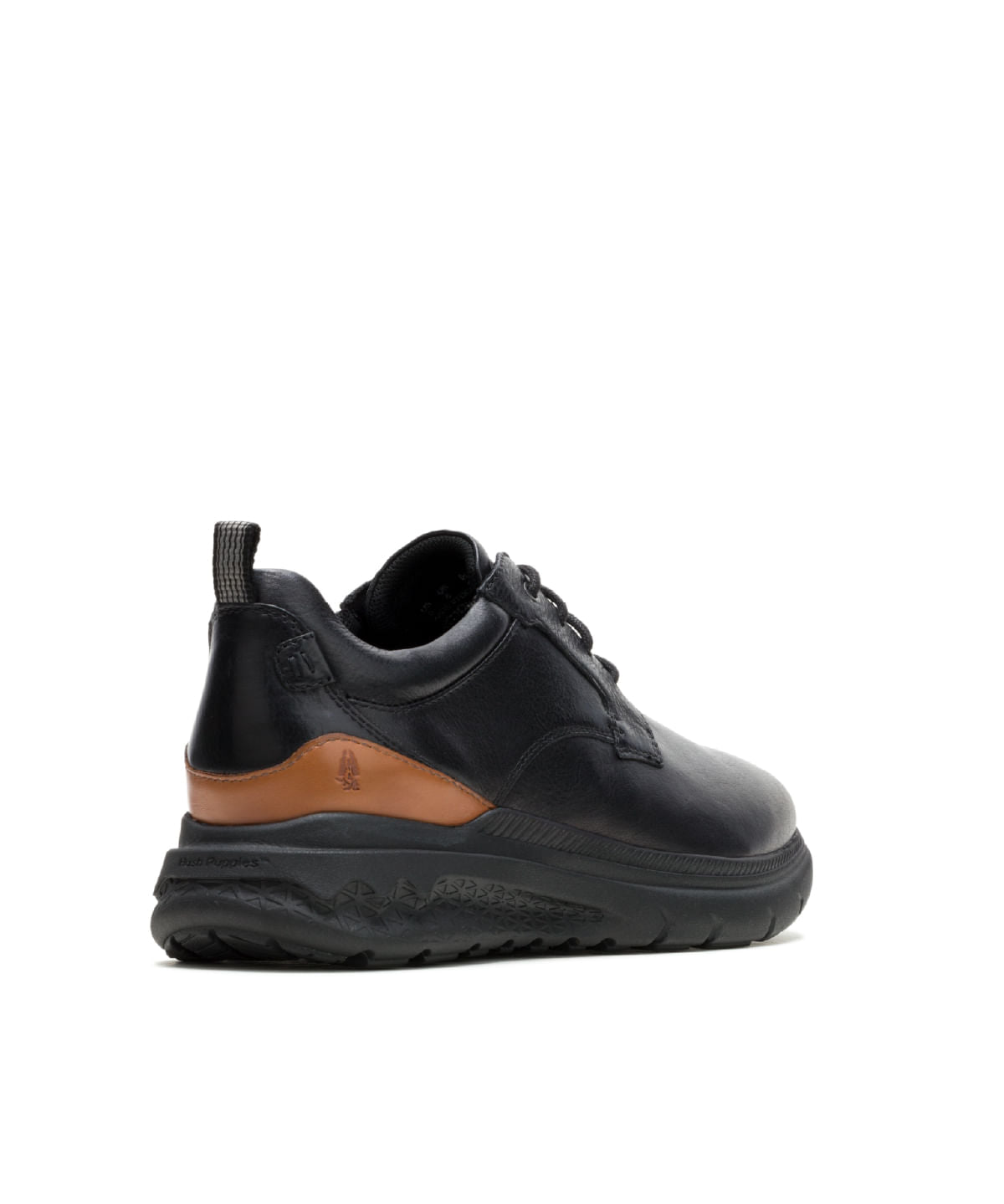 Zapato Casual Cuero Excel Negro para Hombre Hush Puppies 3