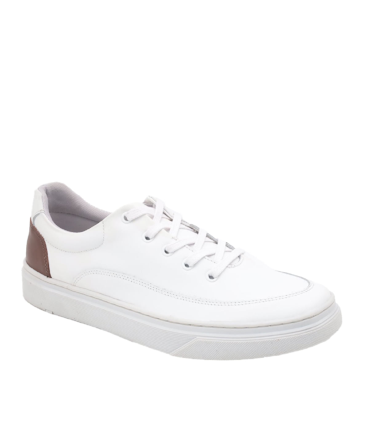 Zapatilla Cuero Turin Blanco para Hombre Hush Puppies 2
