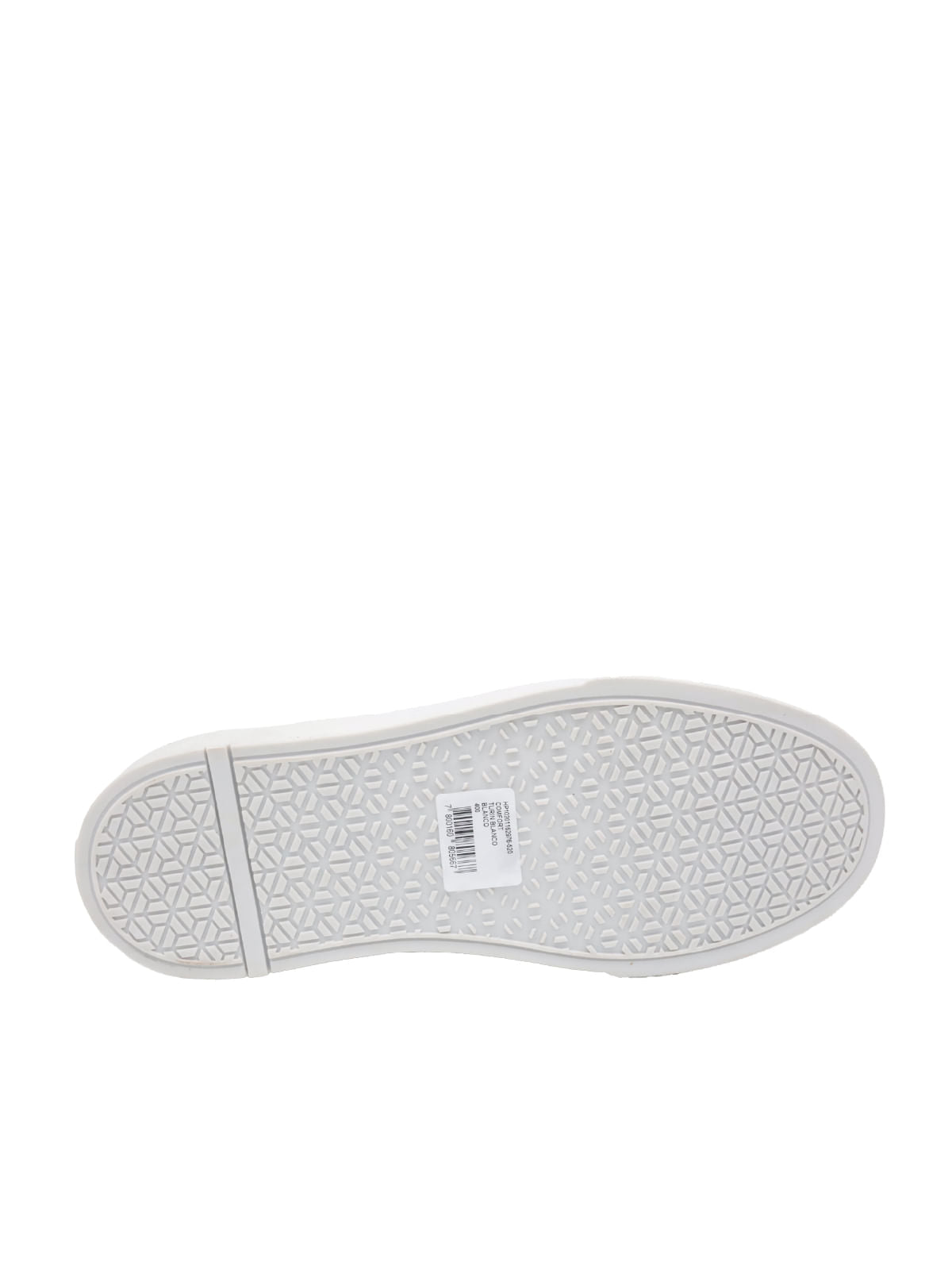 Zapatilla Cuero Turin Blanco para Hombre Hush Puppies 3
