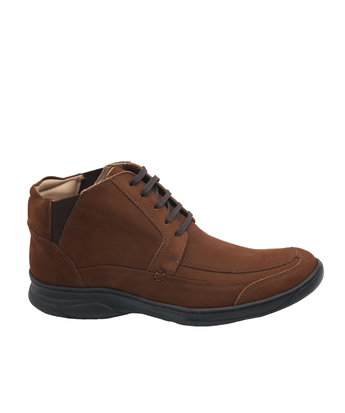 Botín Cuero Robertson Brown para Hombre Hush Puppies 1