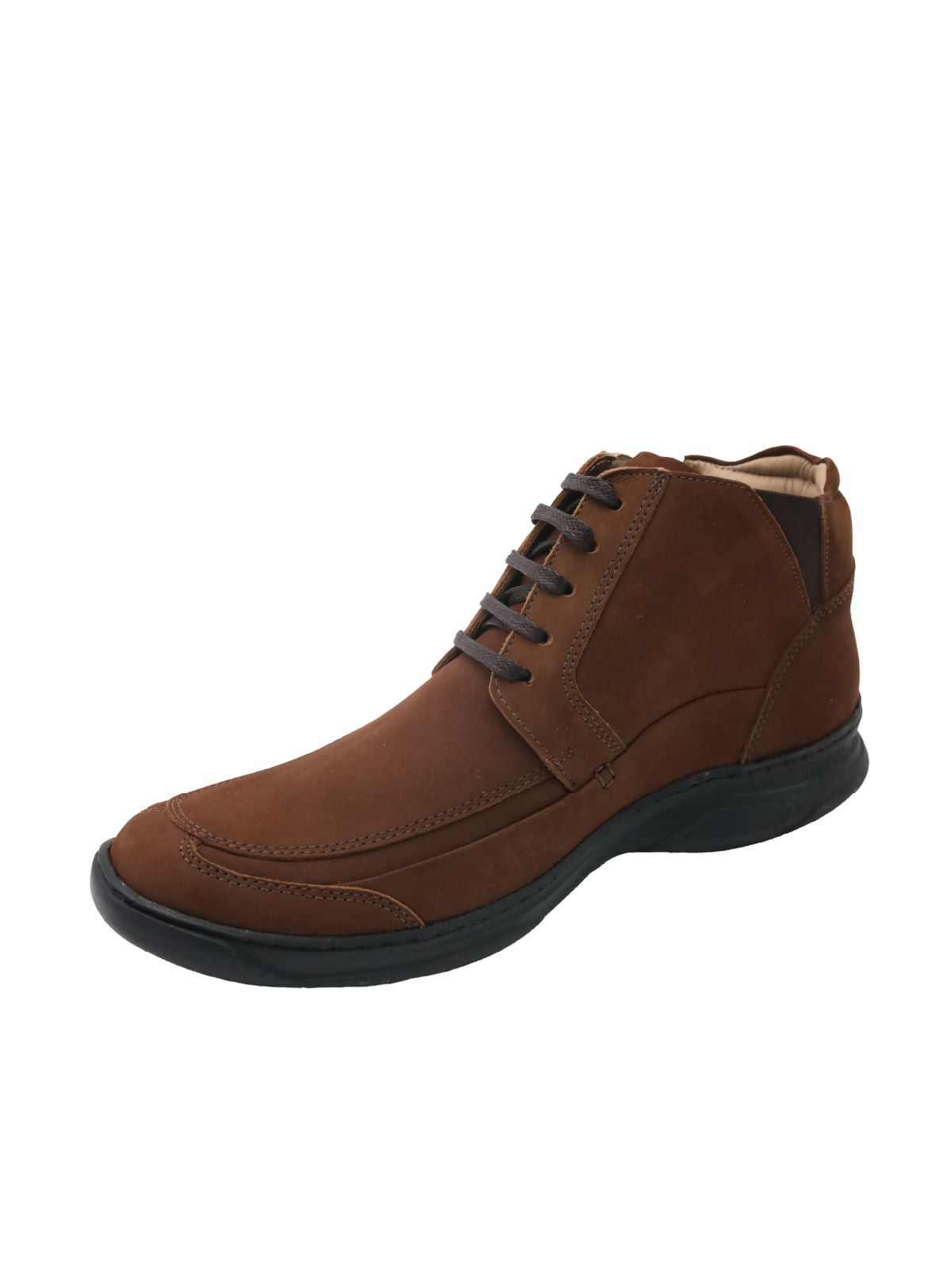Botín Cuero Robertson Brown para Hombre Hush Puppies 3