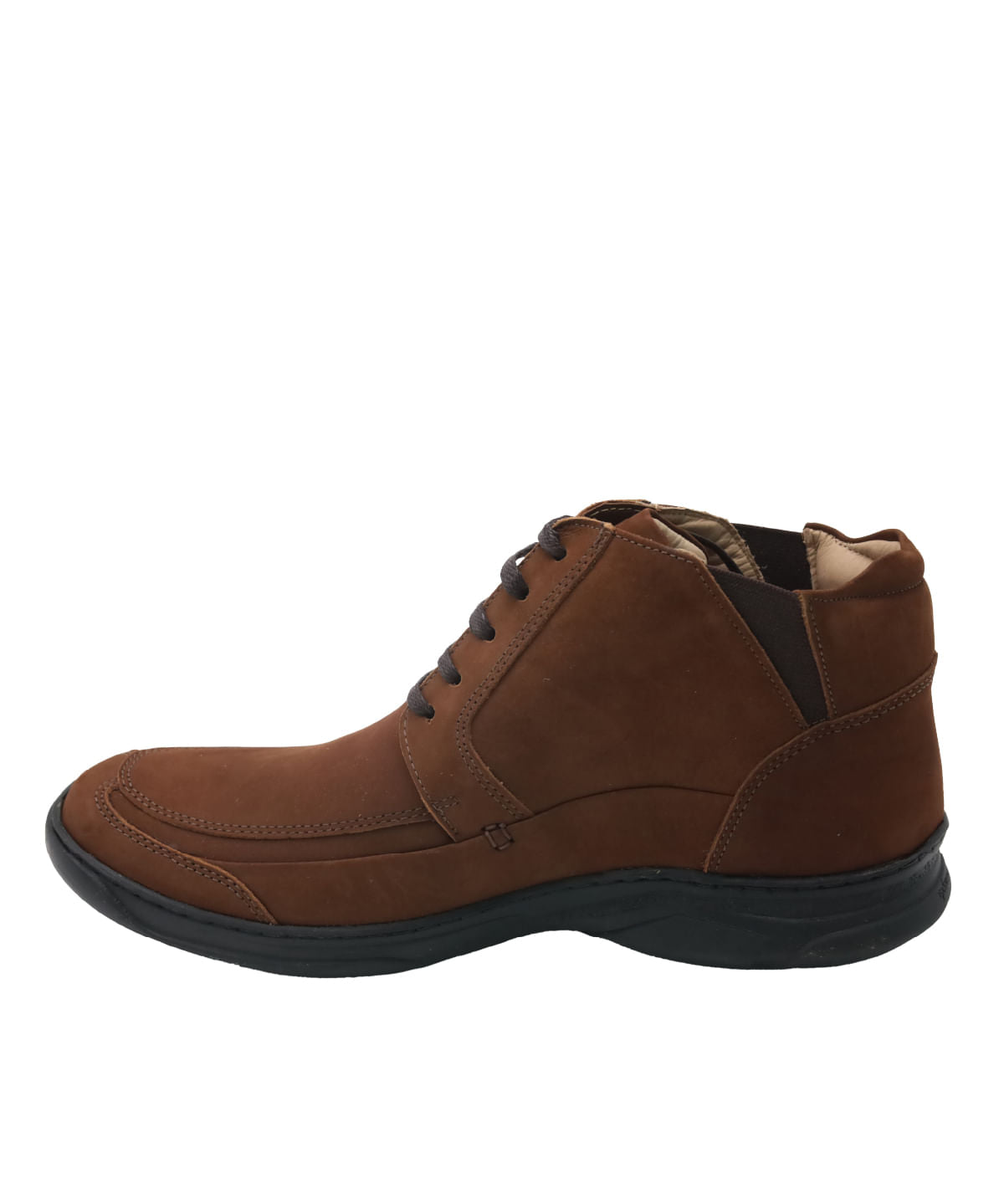 Botín Cuero Robertson Brown para Hombre Hush Puppies 4