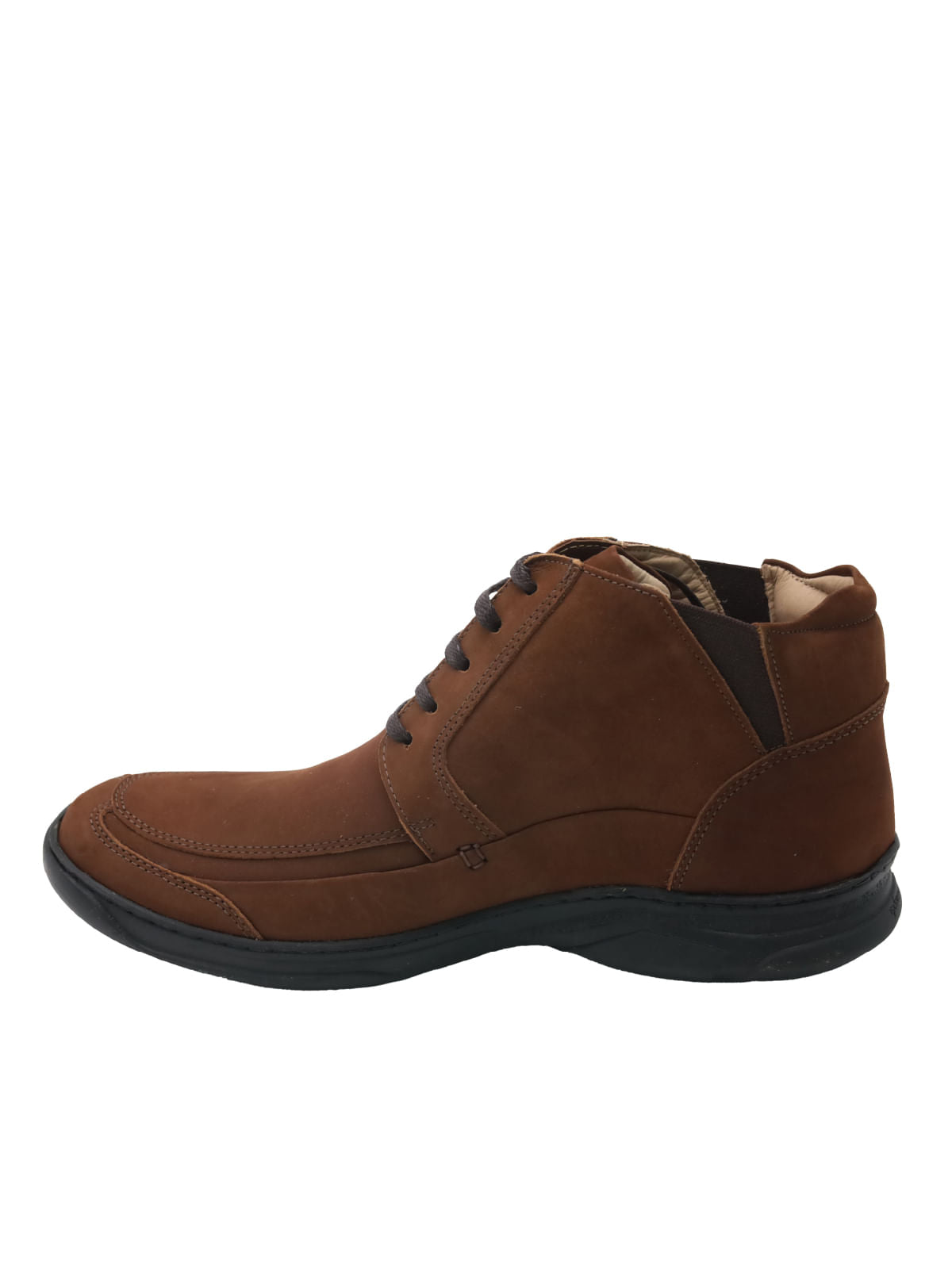Botín Cuero Robertson Brown para Hombre Hush Puppies 4