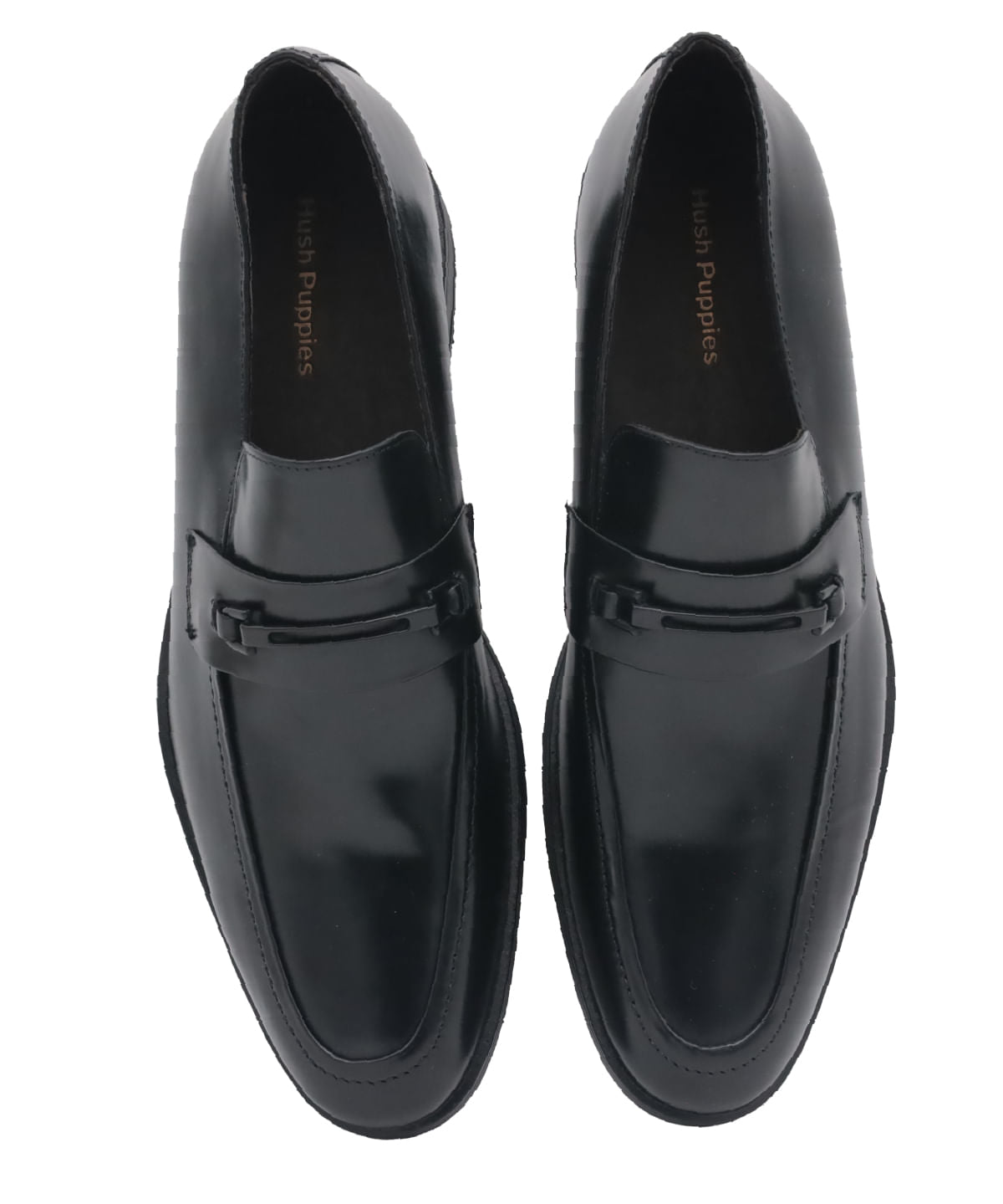Mocasín Cuero Verona Negro para Hombre Hush Puppies 6