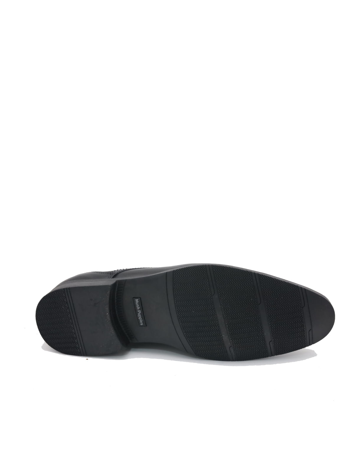 Zapato Vestir Cuero Mesina Negro para Hombre Hush Puppies 6