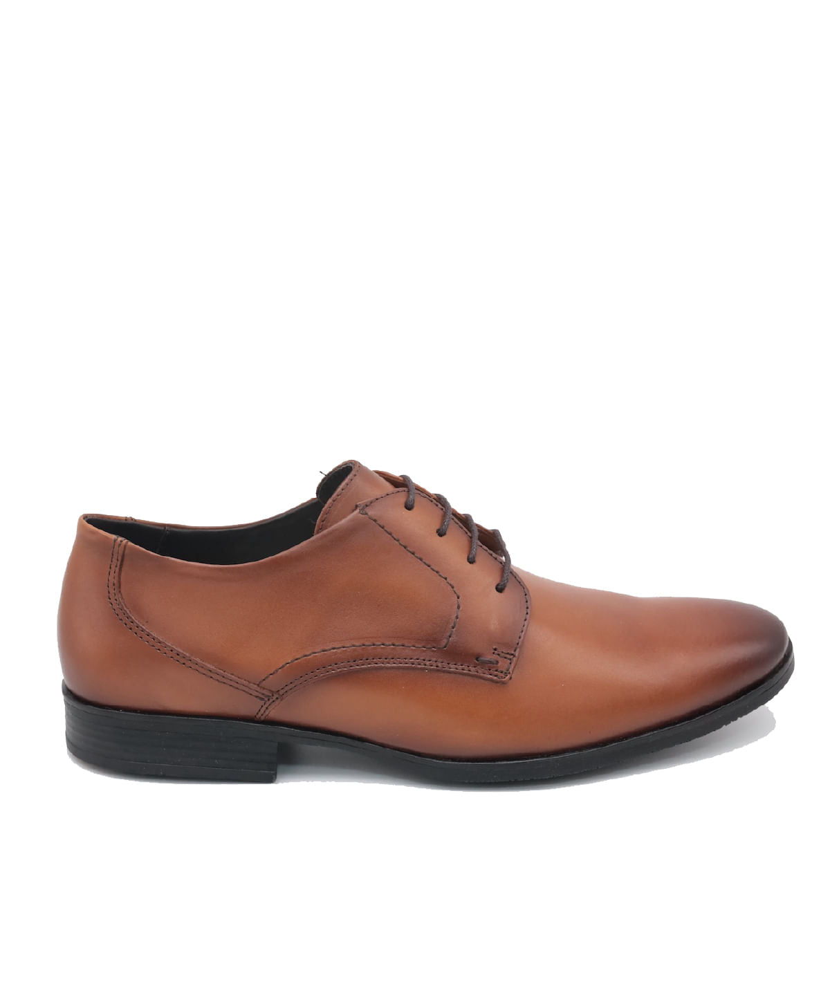 Zapato Vestir Cuero Mesina Caramelo para Hombre Hush Puppies 1