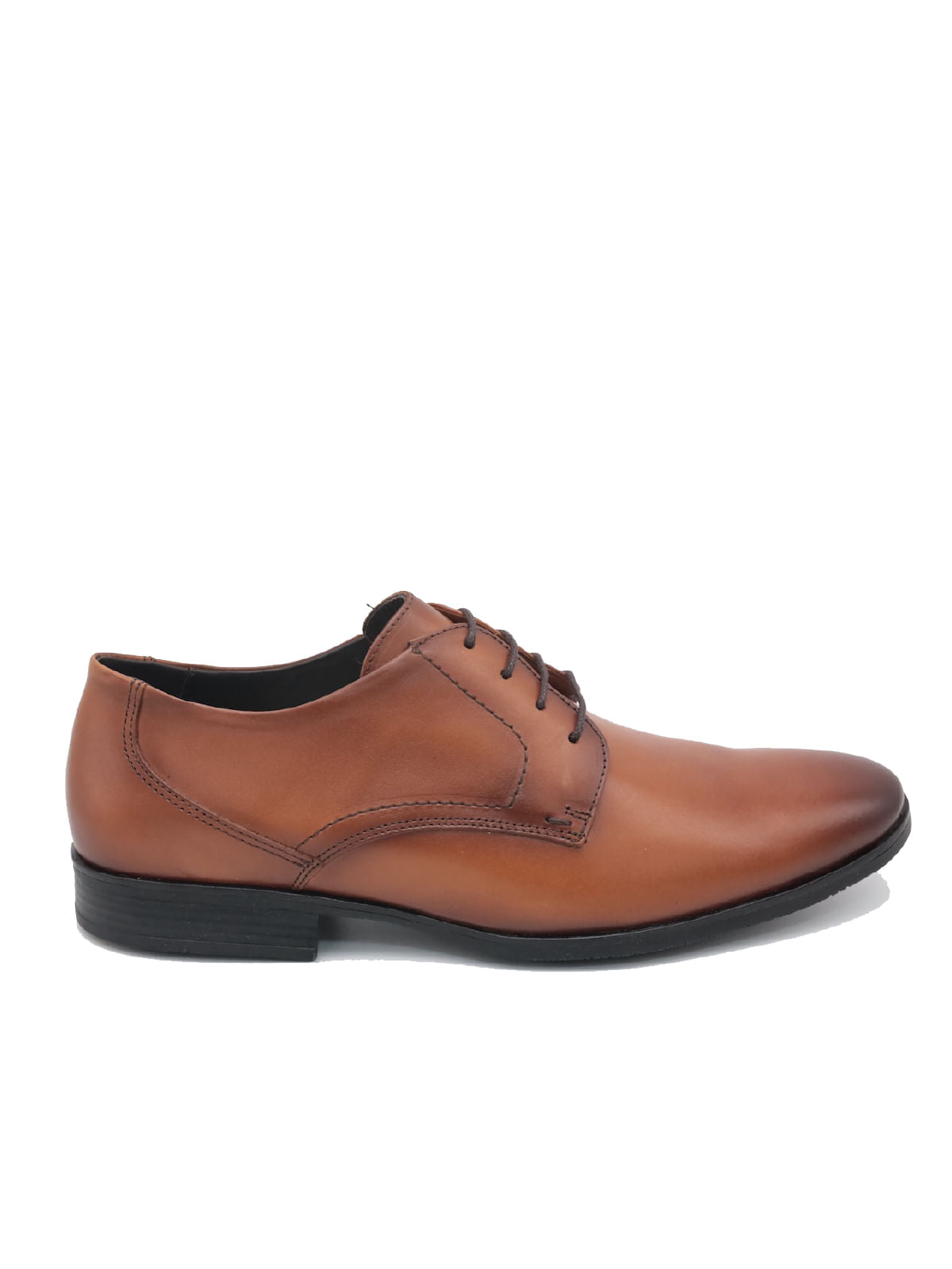 Zapato Vestir Cuero Mesina Caramelo para Hombre Hush Puppies 1