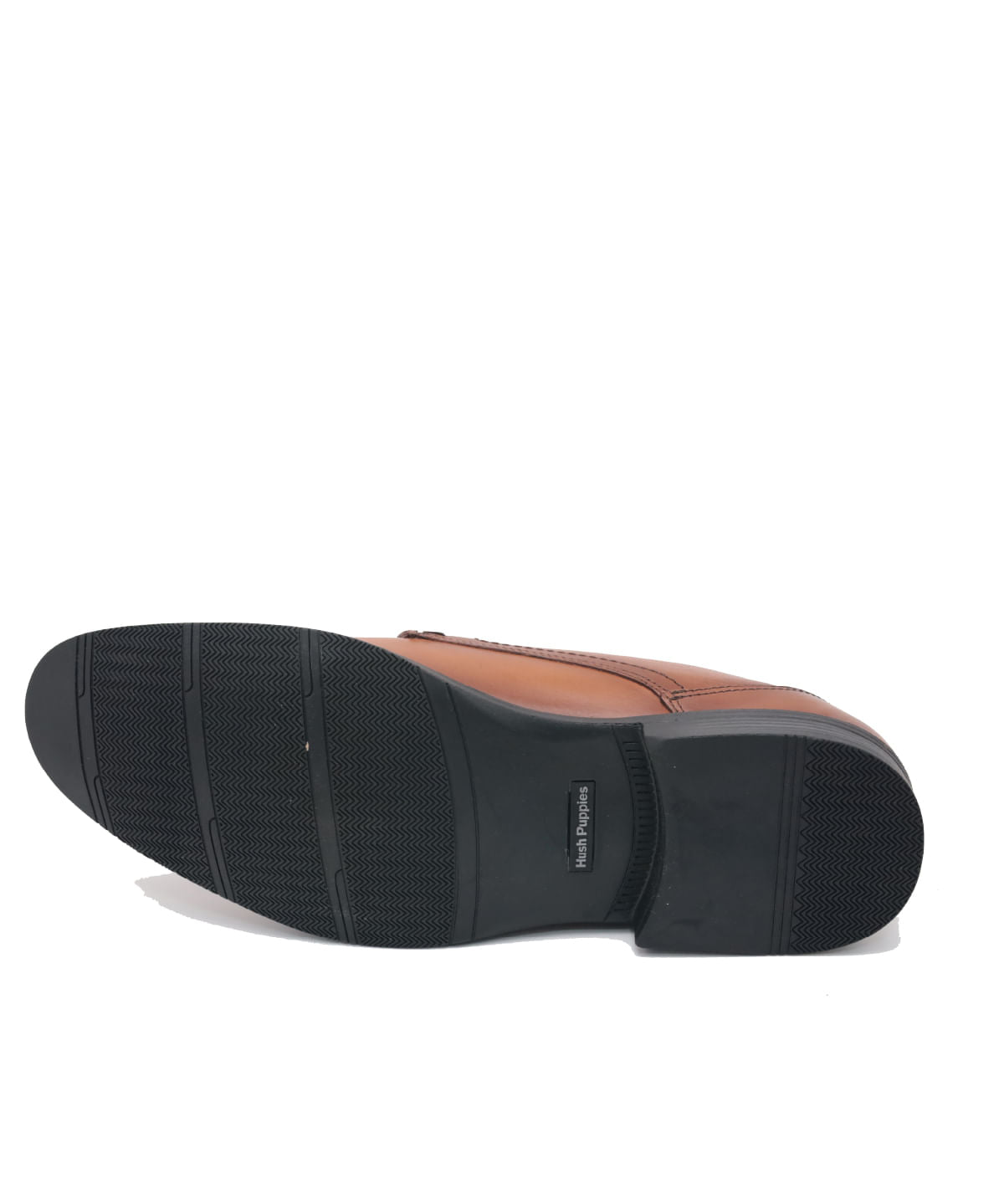 Zapato Vestir Cuero Mesina Caramelo para Hombre Hush Puppies 6