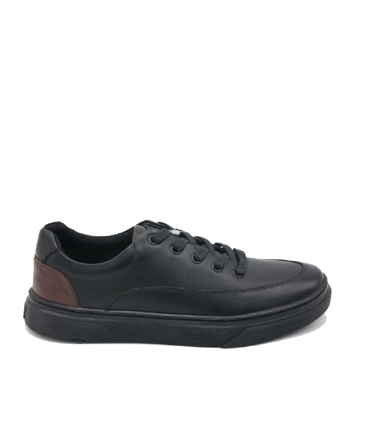 Zapatilla Cuero Turin Negro para Hombre Hush Puppies 1