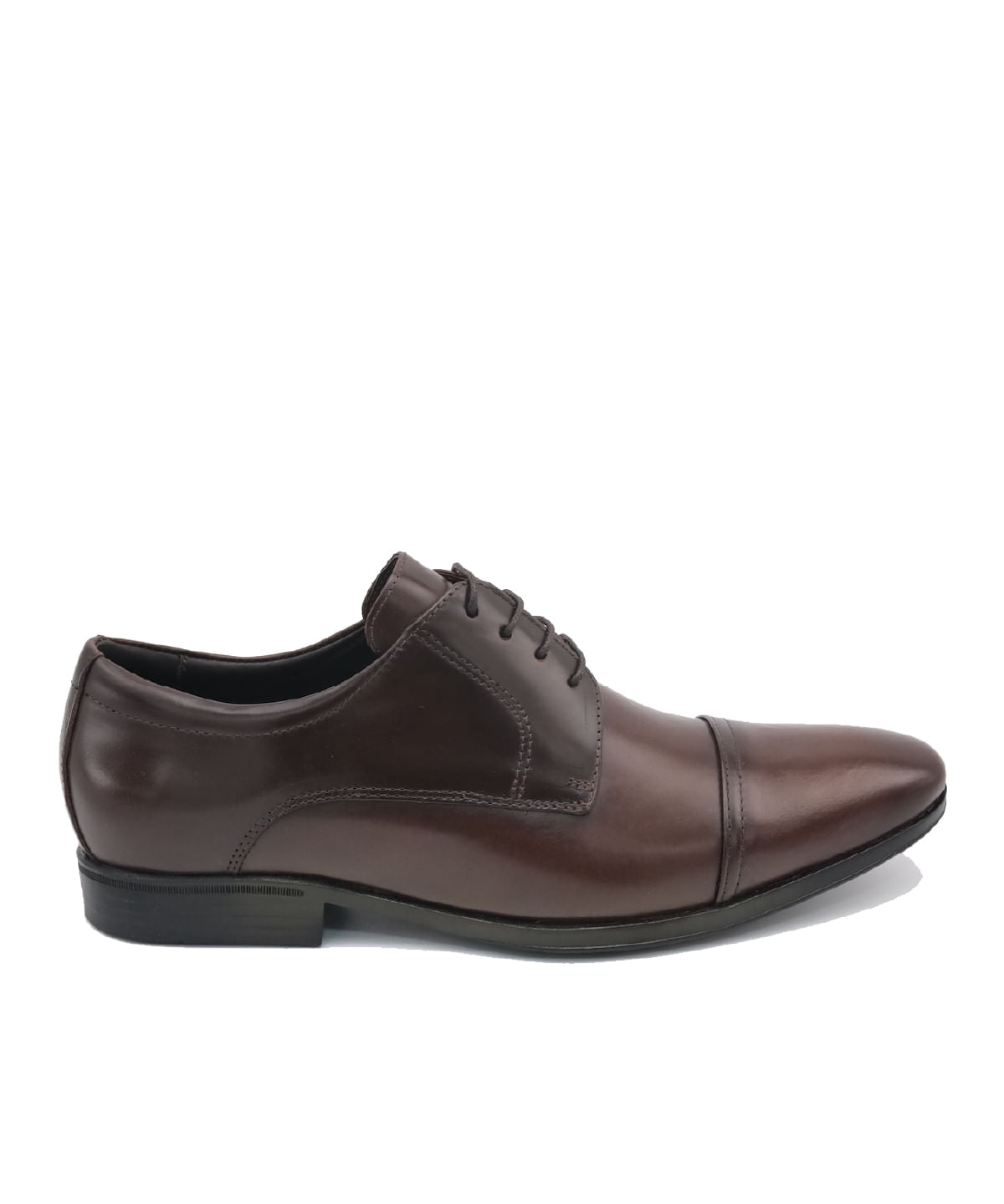 Zapato Vestir Cuero Palermo DK Brown para Hombre Hush Puppies 1