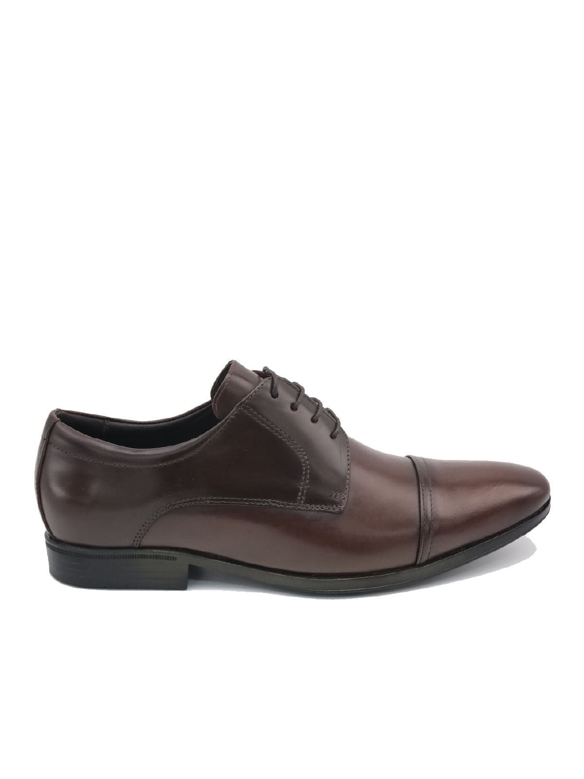 Zapato Vestir Cuero Palermo DK Brown para Hombre Hush Puppies 1