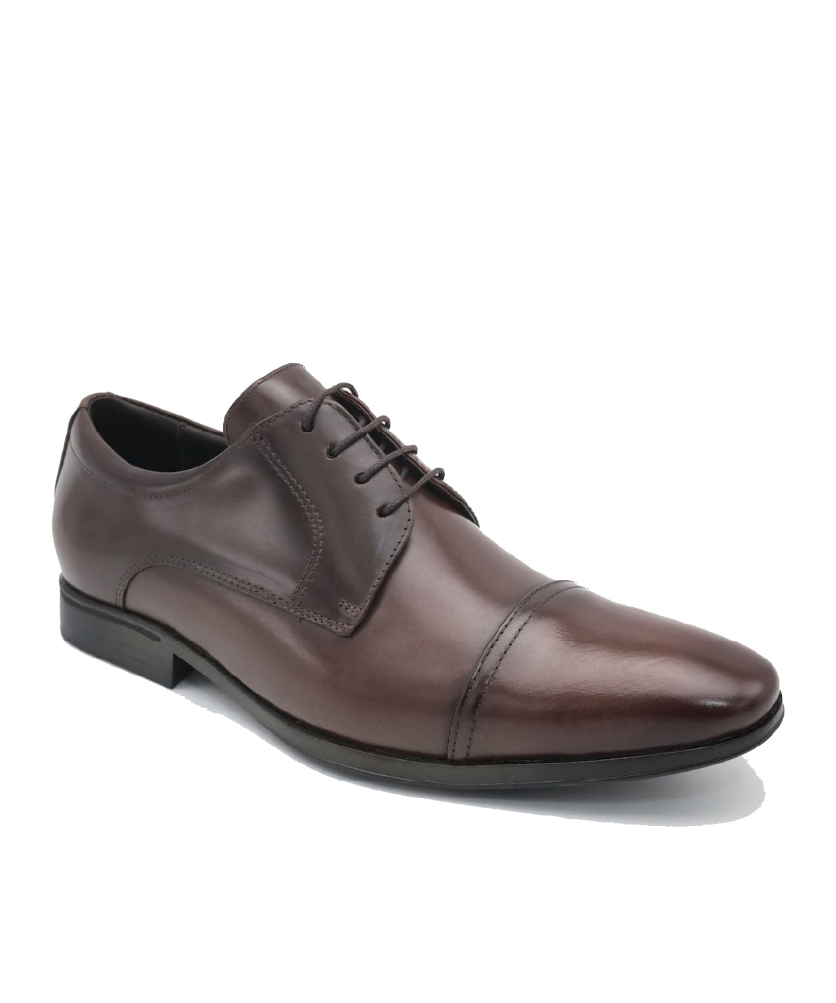 Zapato Vestir Cuero Palermo DK Brown para Hombre Hush Puppies 2