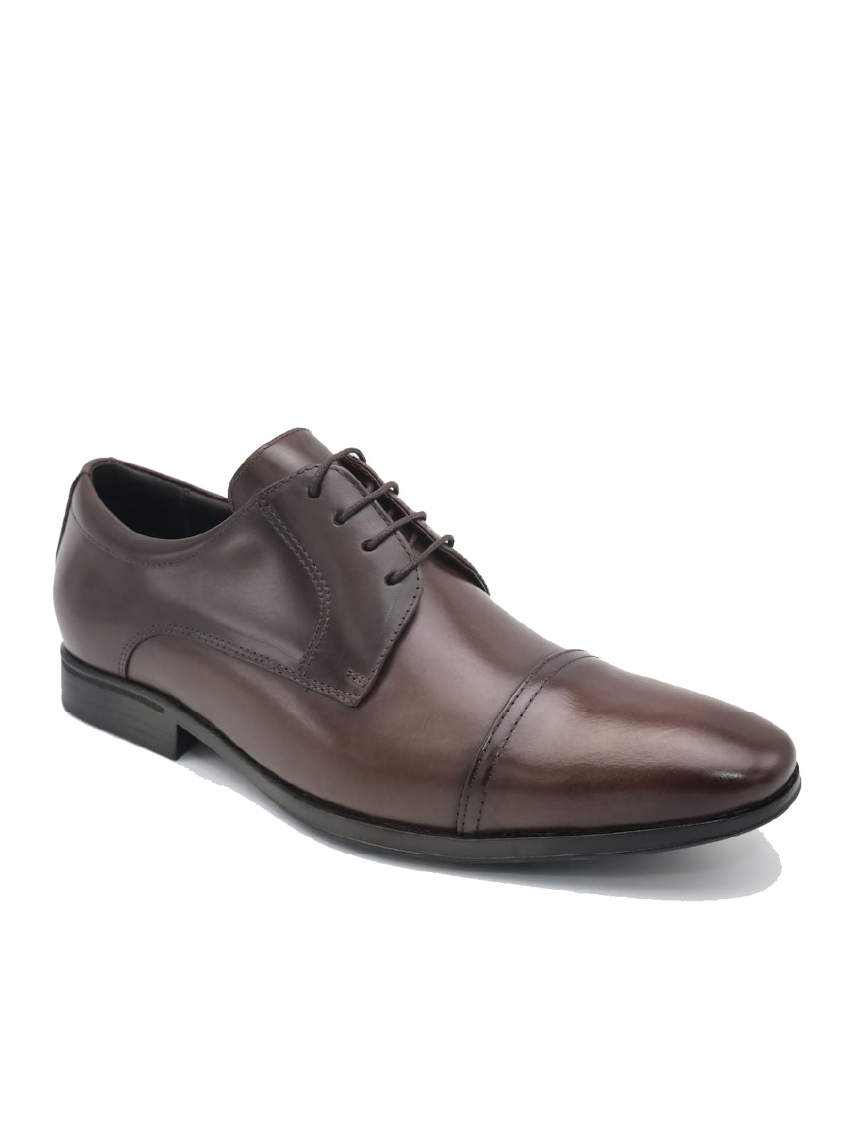 Zapato Vestir Cuero Palermo DK Brown para Hombre Hush Puppies 2
