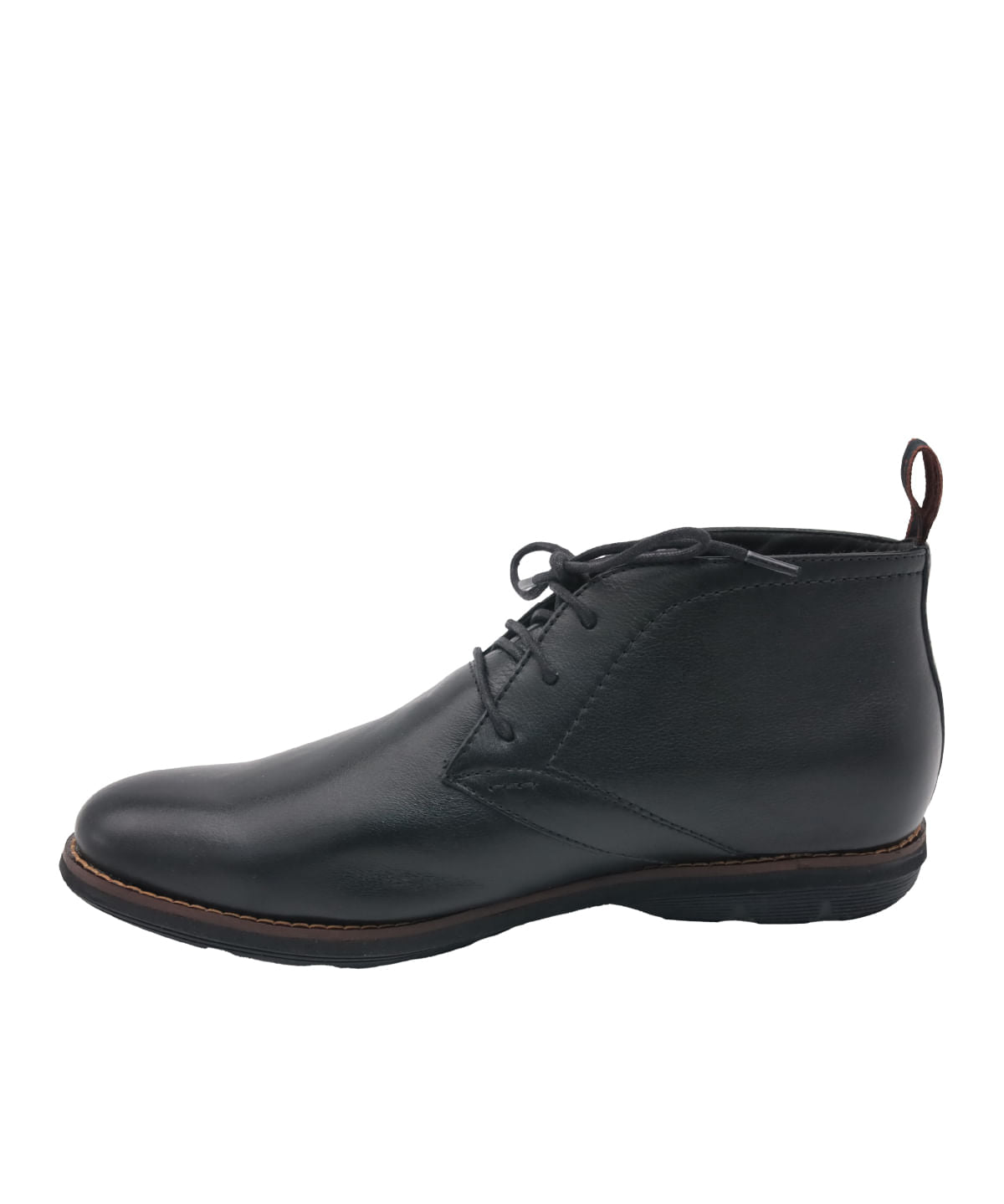 Botín Cuero Otto Negro para Hombre Hush Puppies 4