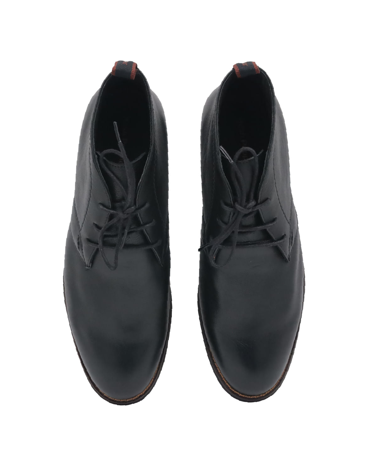 Botín Cuero Otto Negro para Hombre Hush Puppies 6