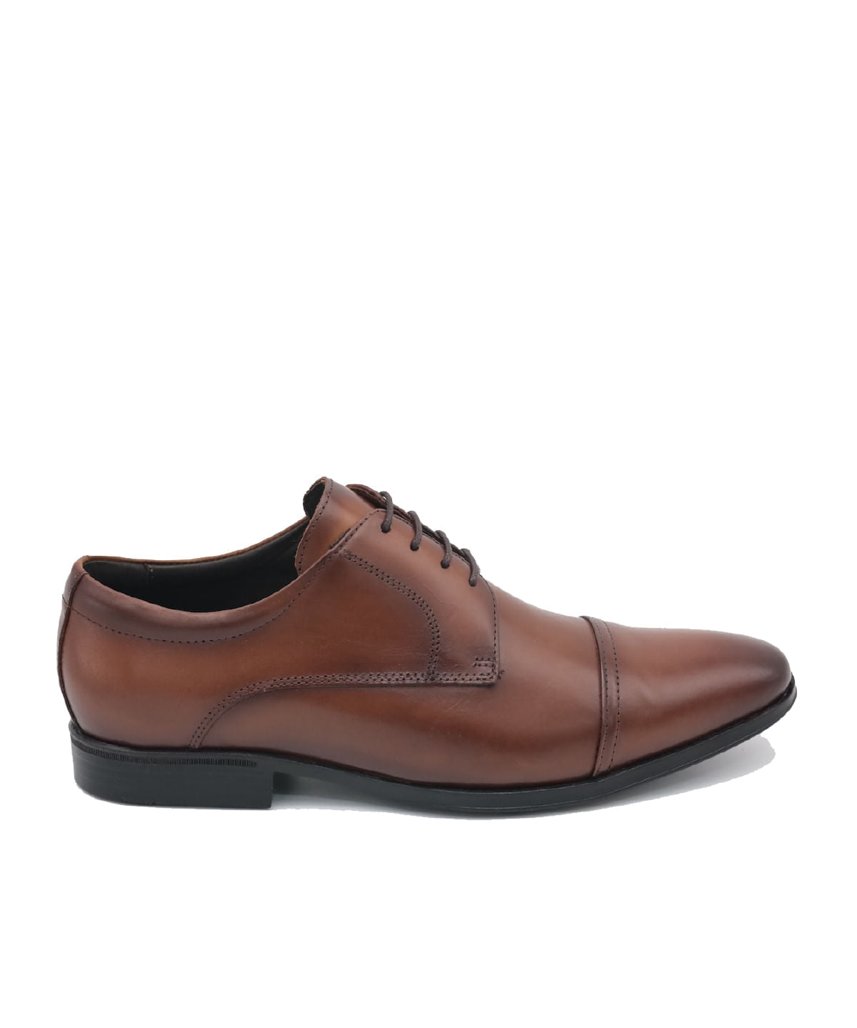 Zapato Vestir Cuero Palermo Café para Hombre Hush Puppies 1