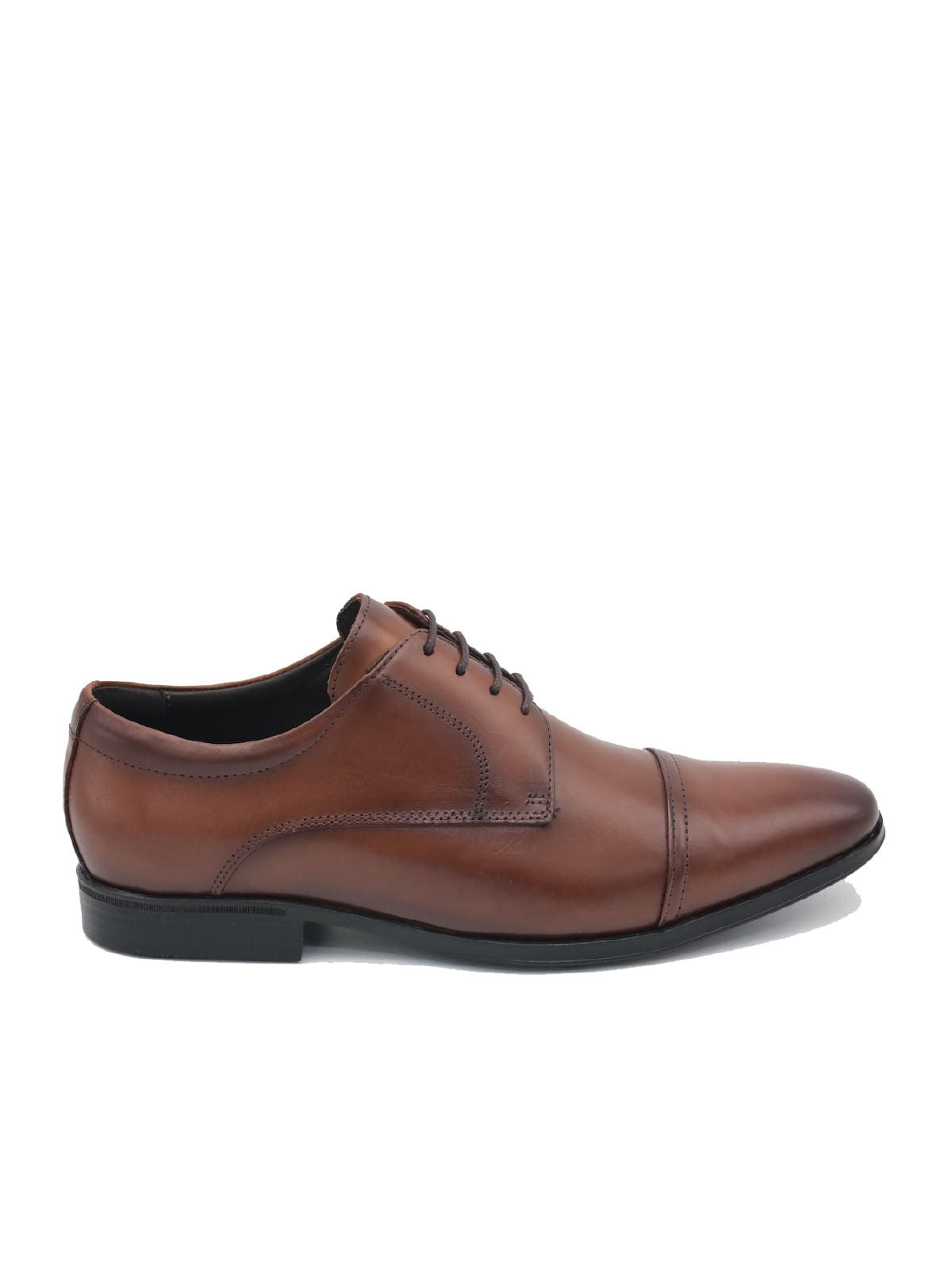 Zapato Vestir Cuero Palermo Café para Hombre Hush Puppies 1