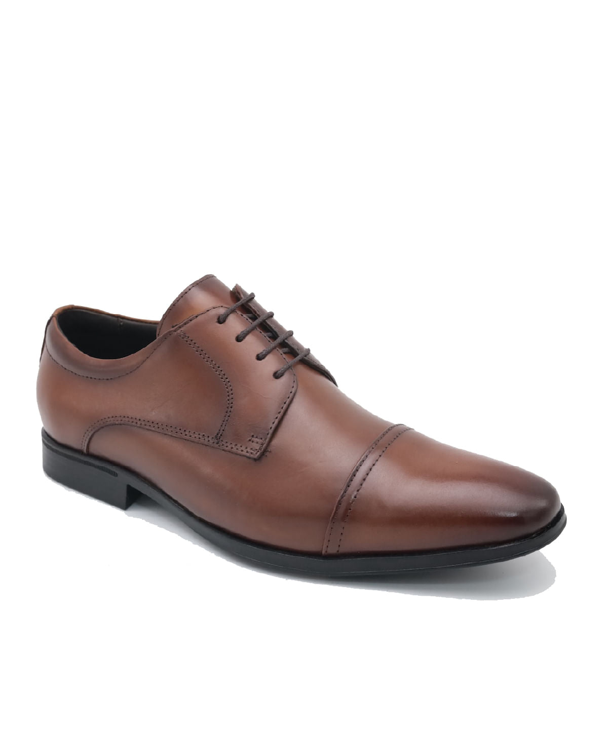 Zapato Vestir Cuero Palermo Café para Hombre Hush Puppies 2