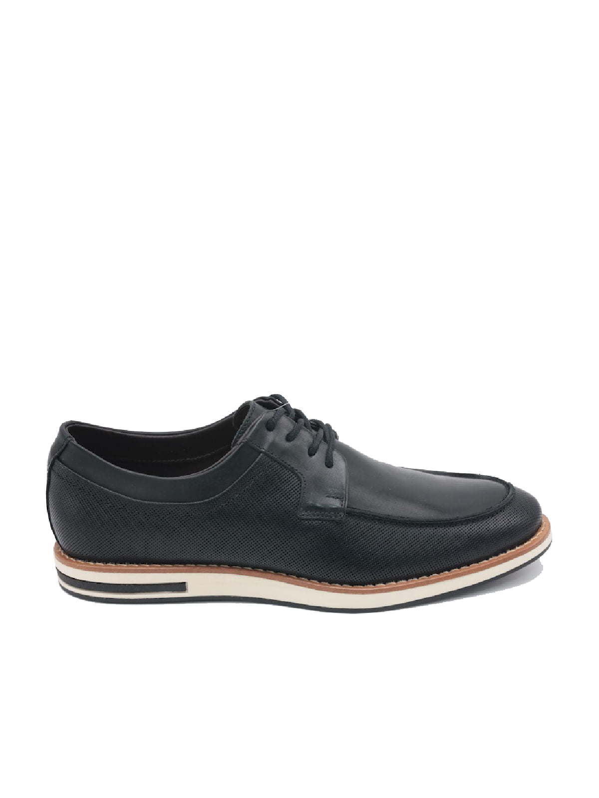 Zapato Casual Cuero Genova Negro para Hombre Hush Puppies 1