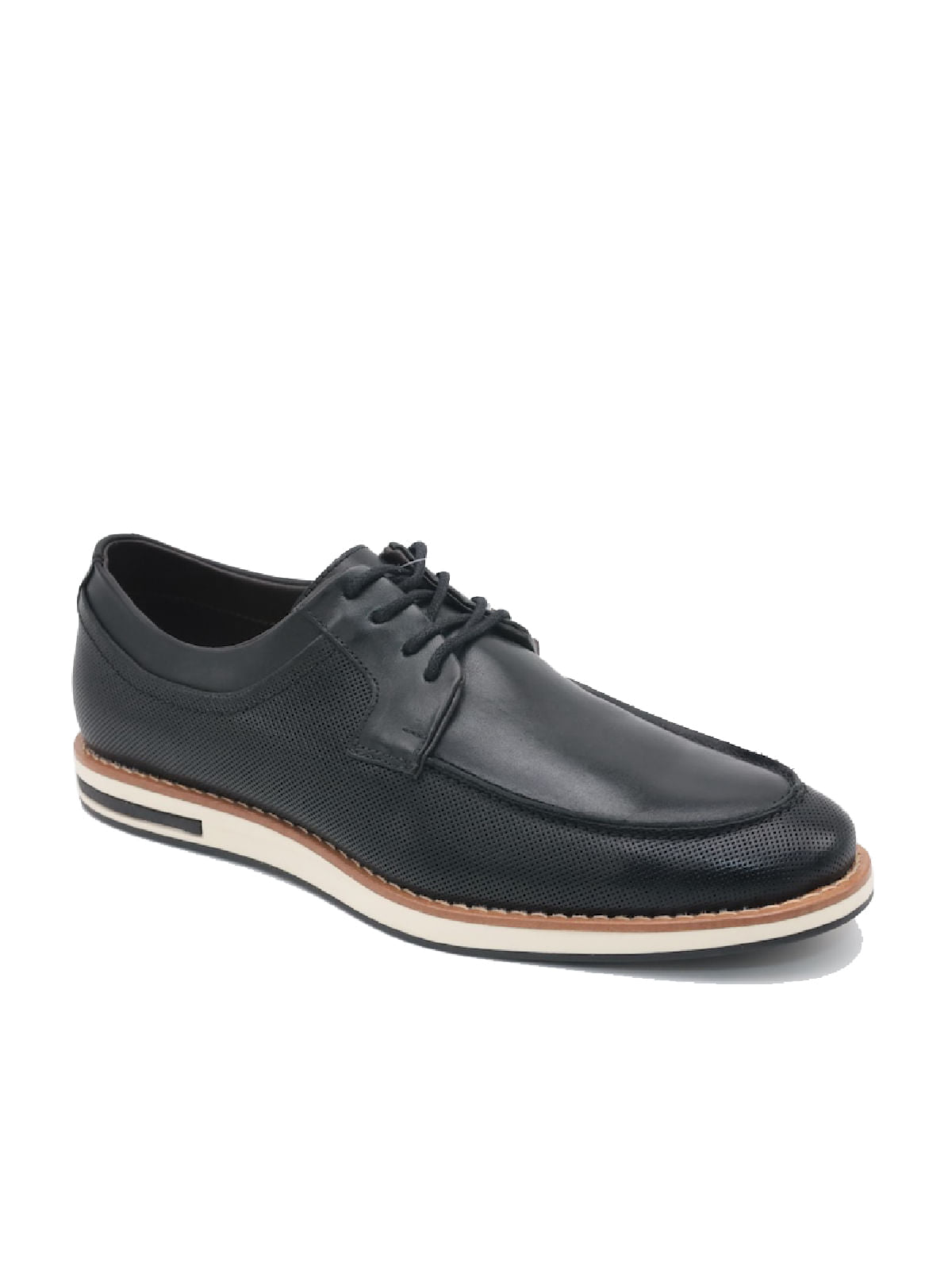 Zapato Casual Cuero Genova Negro para Hombre Hush Puppies 2