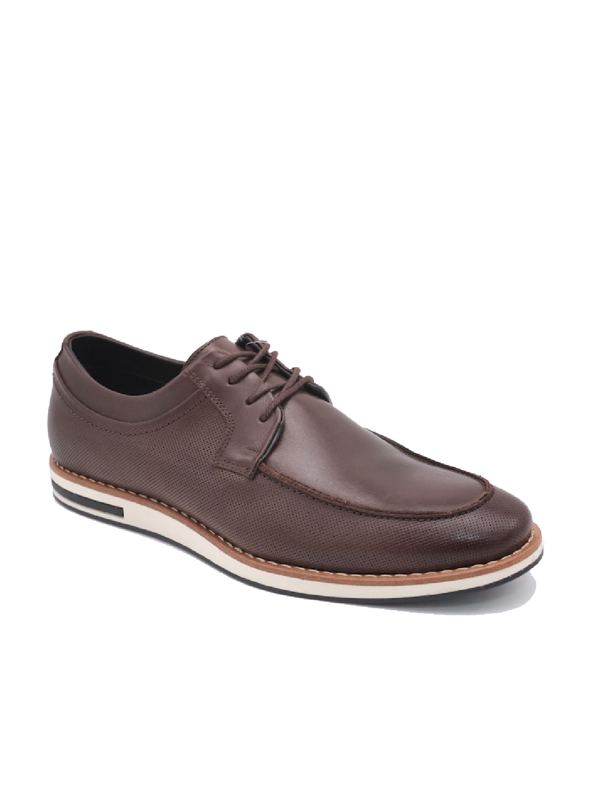 Zapato Casual Cuero Genova DK Brown para Hombre Hush Puppies 2