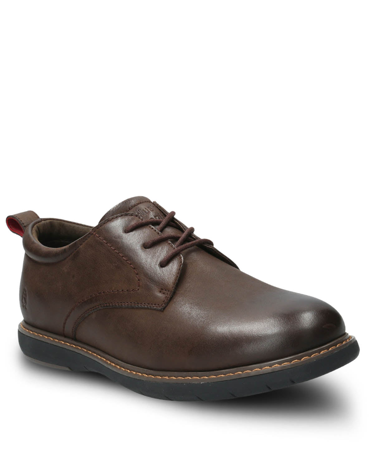 Zapato Casual Bolo Para Hombre Café Hush Puppies 1