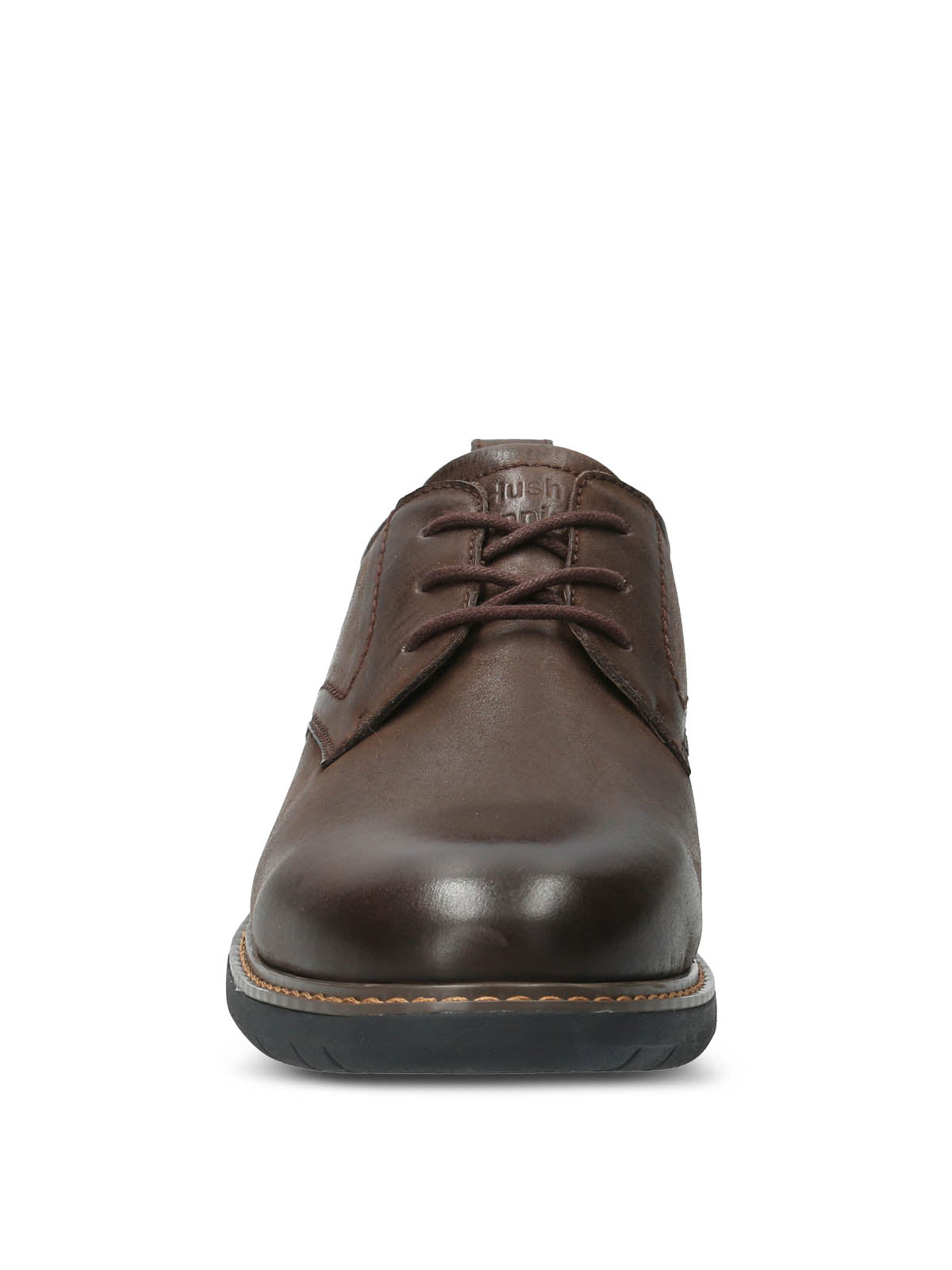 Zapato Casual Bolo Para Hombre Café Hush Puppies 3