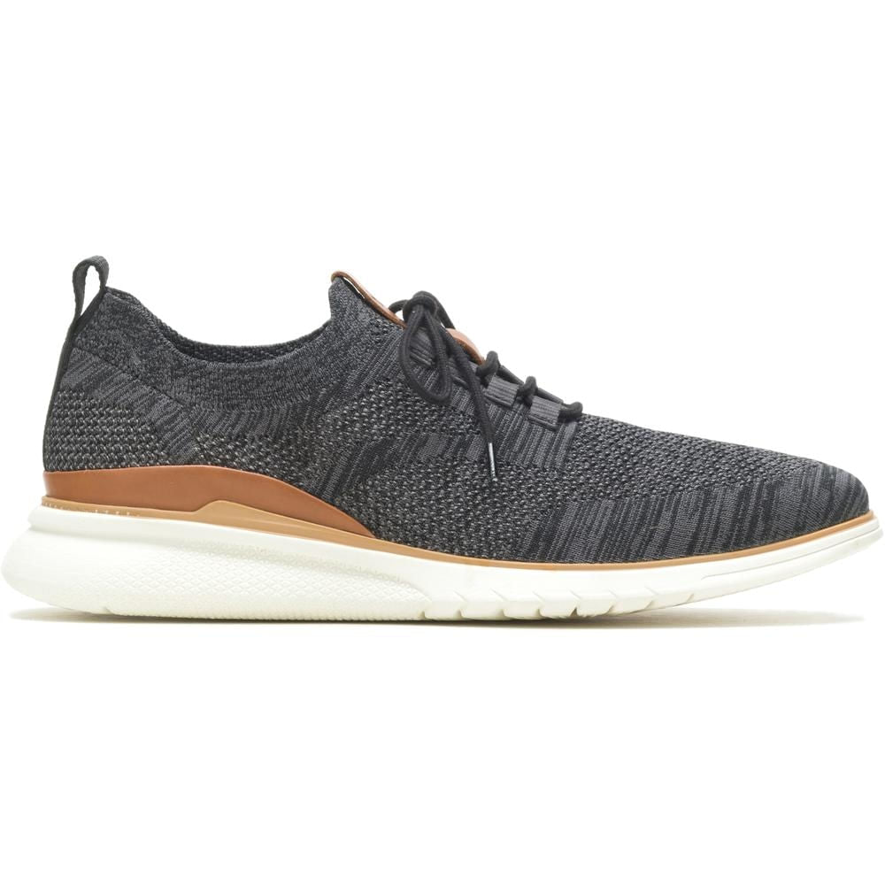 Zapato Casual Advance Knit Laceup -Black 1