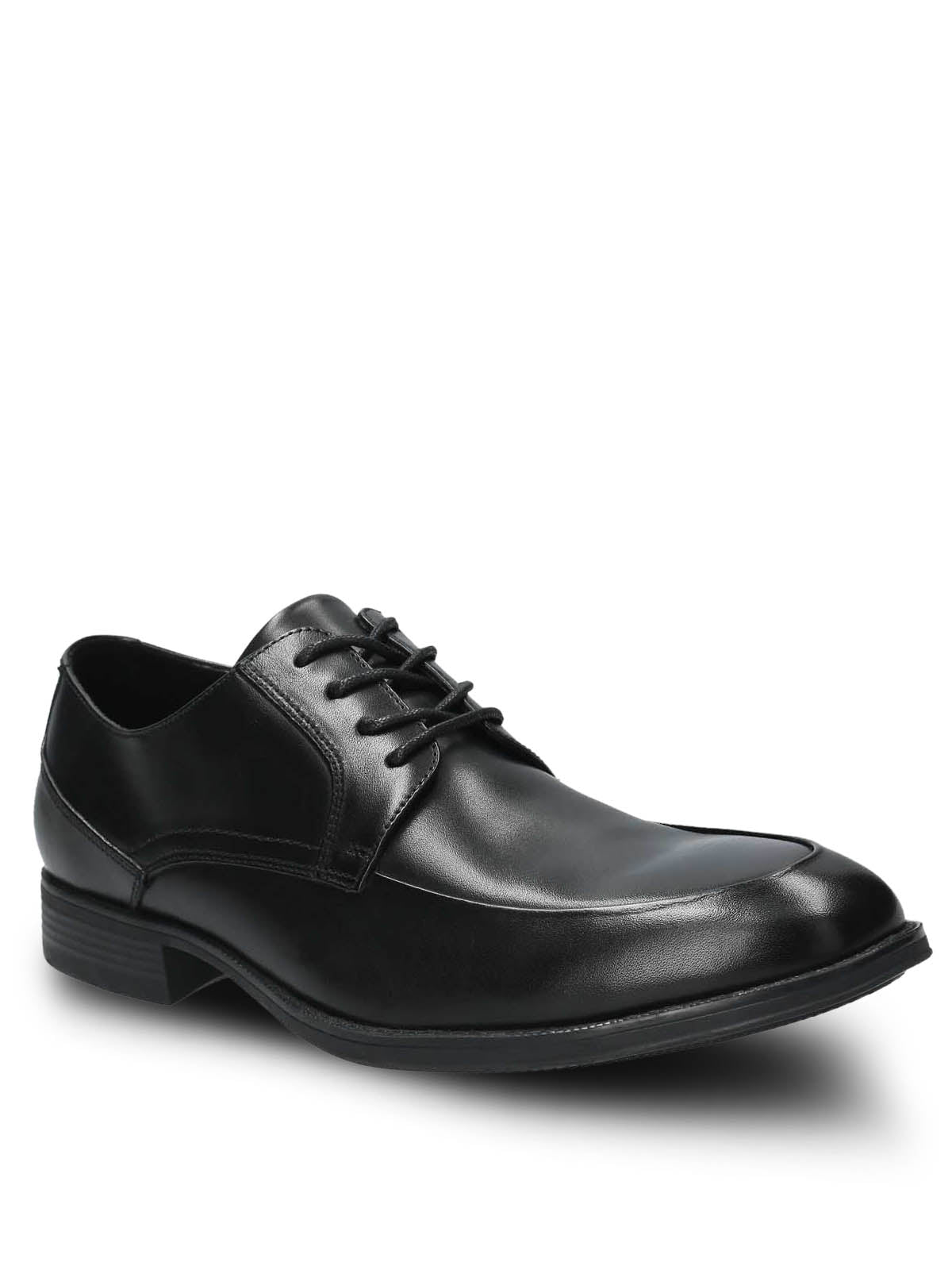 Zapato Vestir Cuero para hombre Rocko Negro Hush Puppies 1