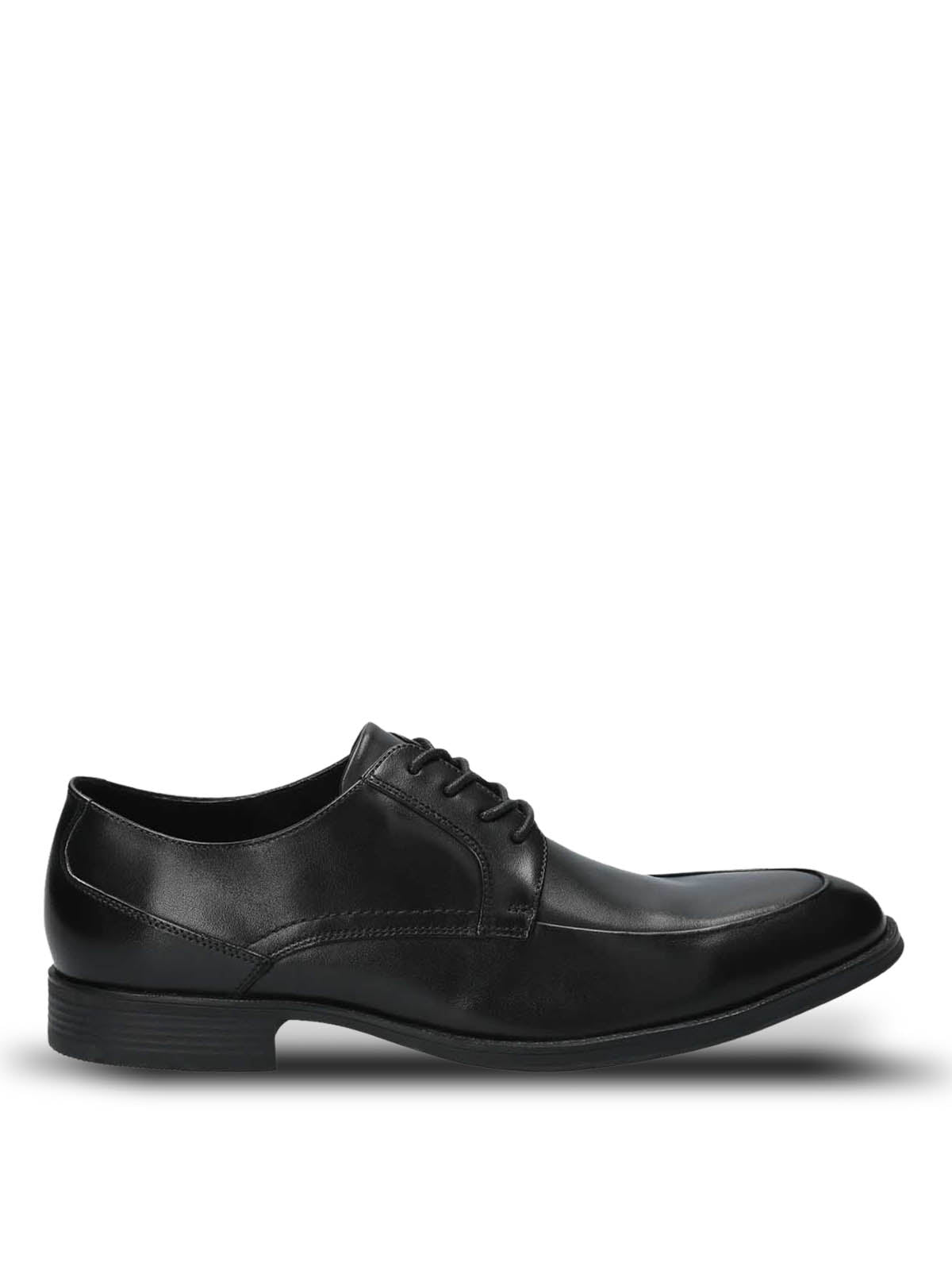 Zapato Vestir Cuero para hombre Rocko Negro Hush Puppies 2