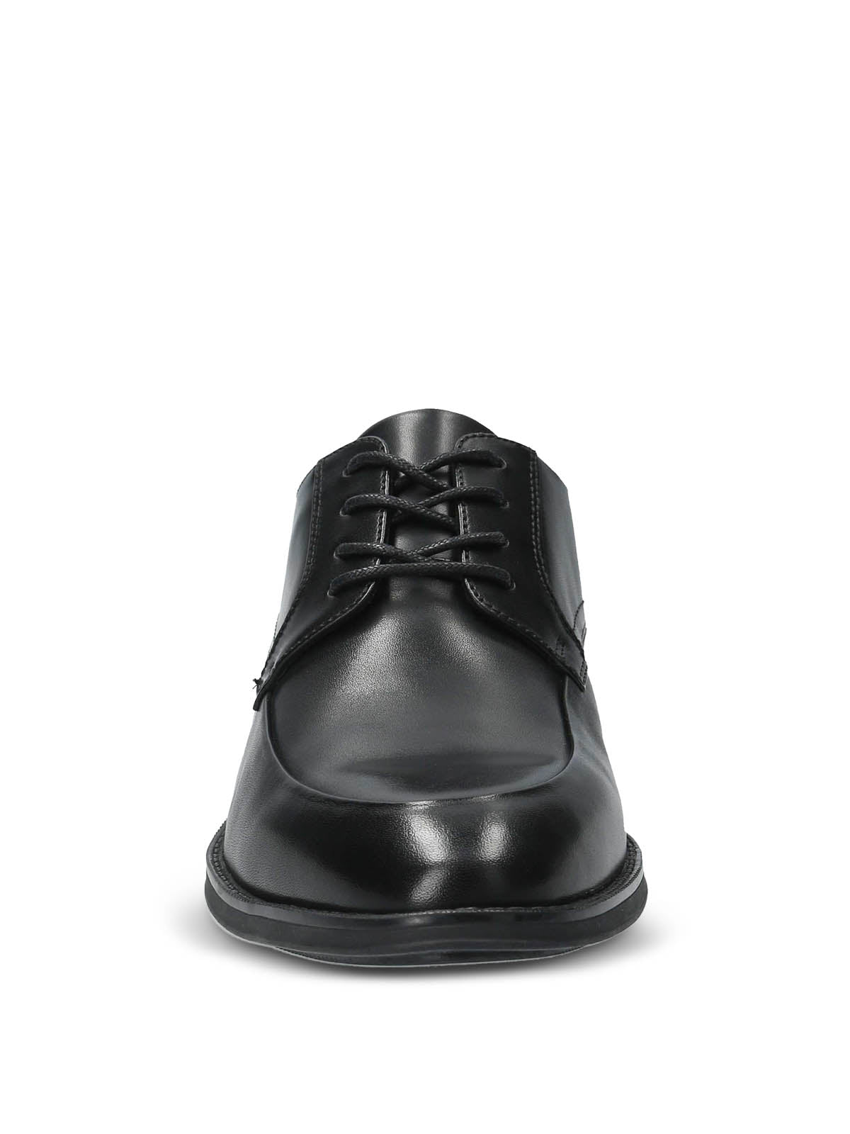 Zapato Vestir Cuero para hombre Rocko Negro Hush Puppies 3