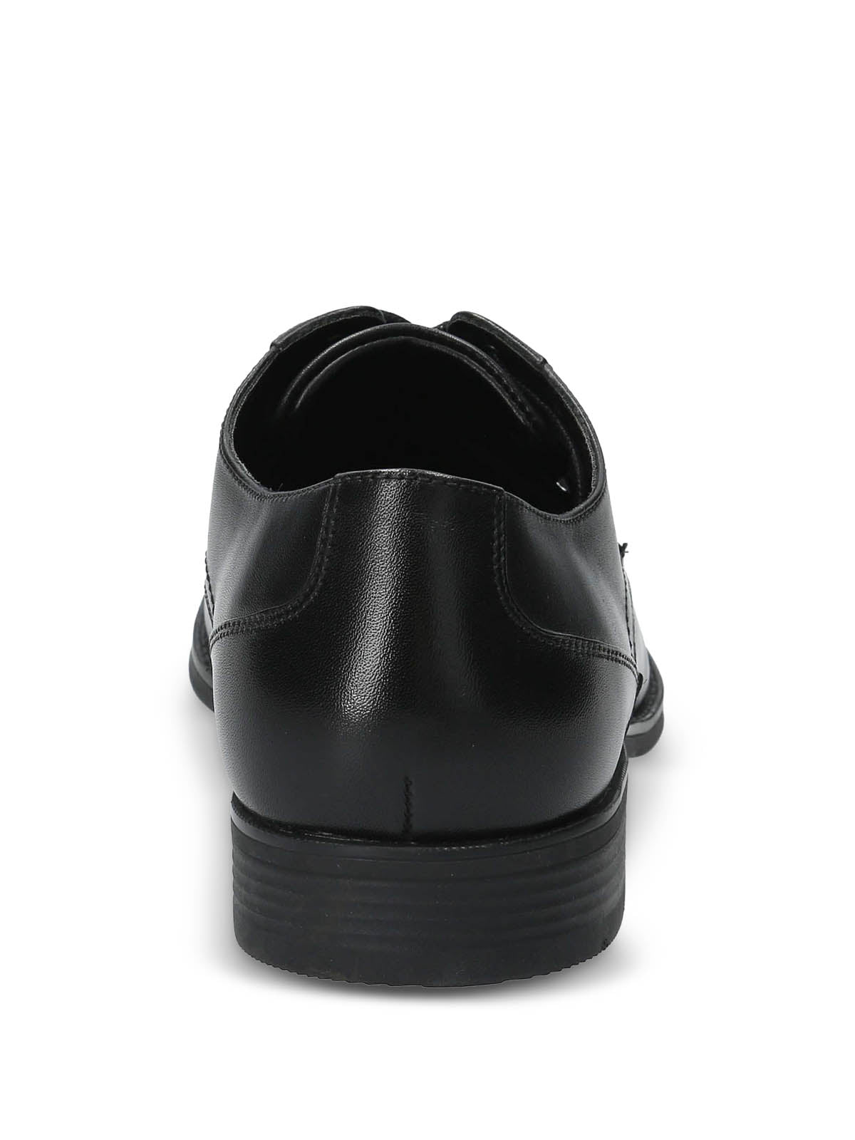 Zapato Vestir Cuero para hombre Rocko Negro Hush Puppies 6