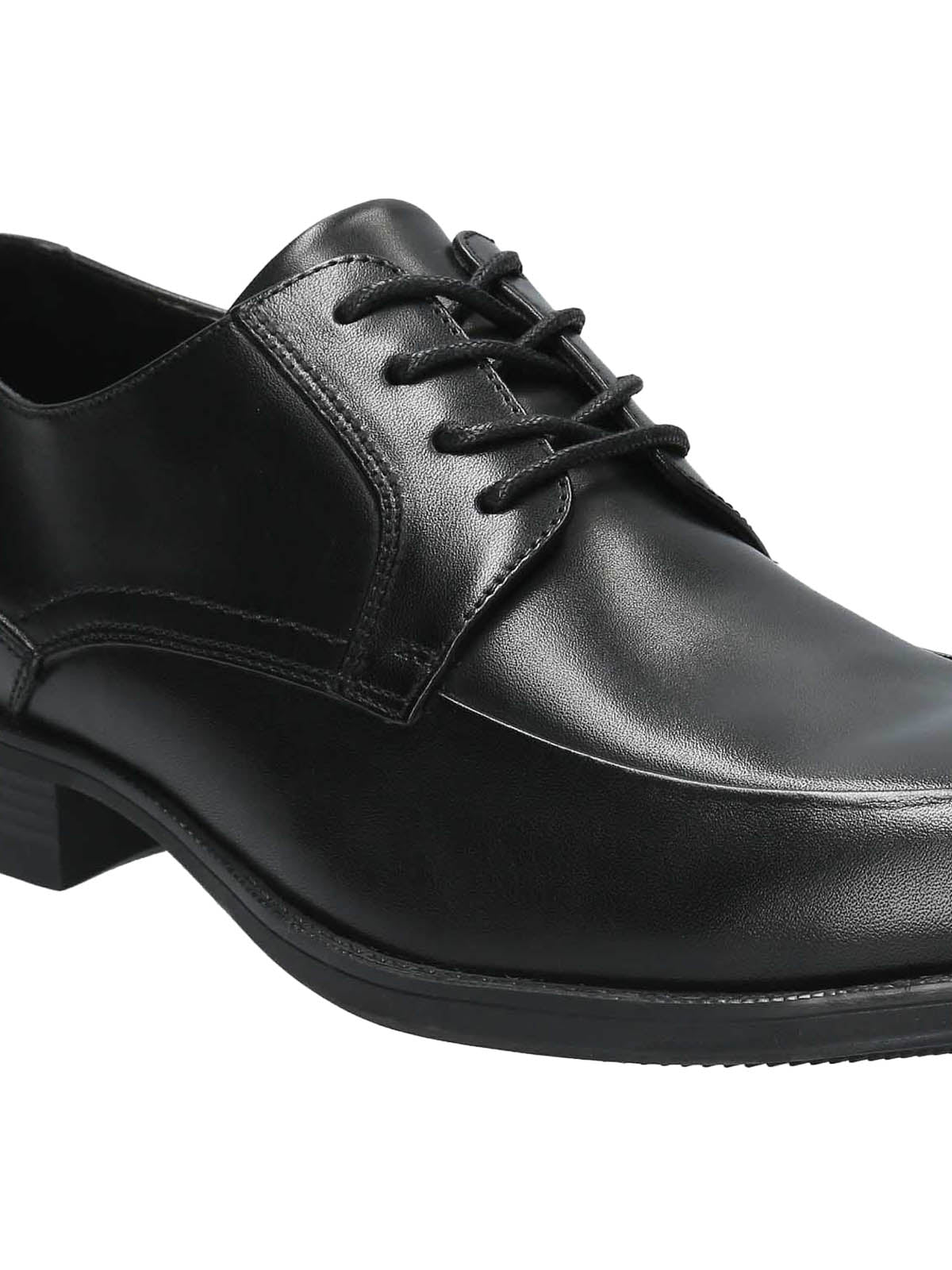 Zapato Vestir Cuero para hombre Rocko Negro Hush Puppies 7