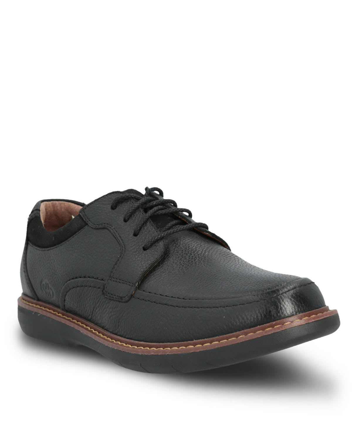 Zapato Casual Cuero Kansas Negro para hombre Hush Puppies 1