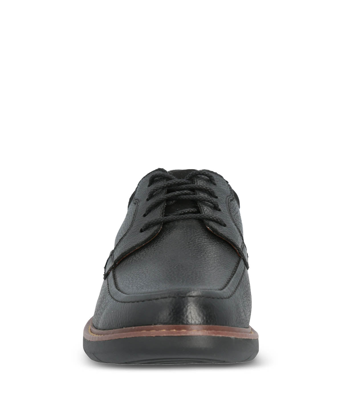 Zapato Casual Cuero Kansas Negro para hombre Hush Puppies 3