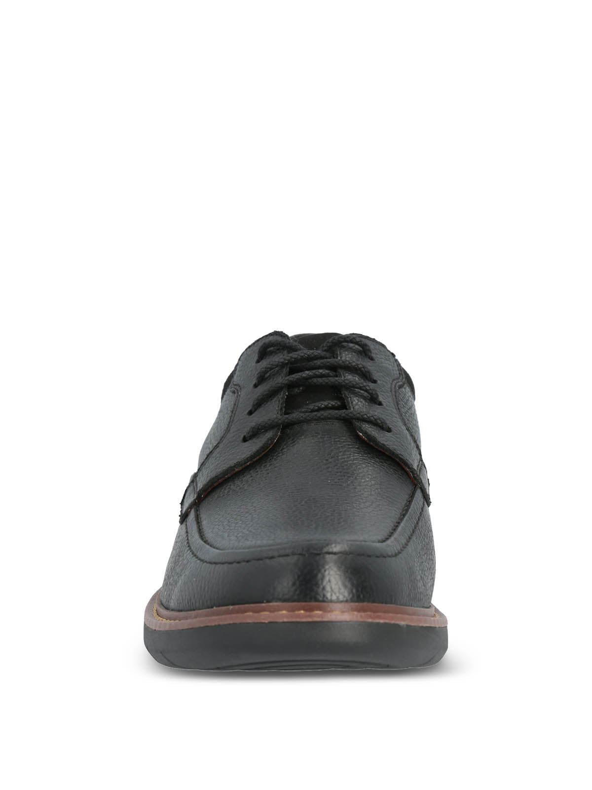 Zapato Casual Cuero Kansas Negro para hombre Hush Puppies 3