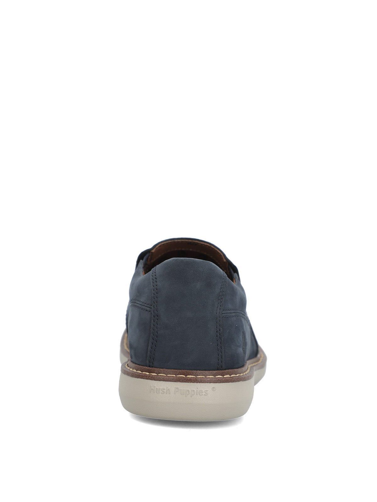 Zapato Casual Cuero Oregon Navy para Hombre Hush Puppies