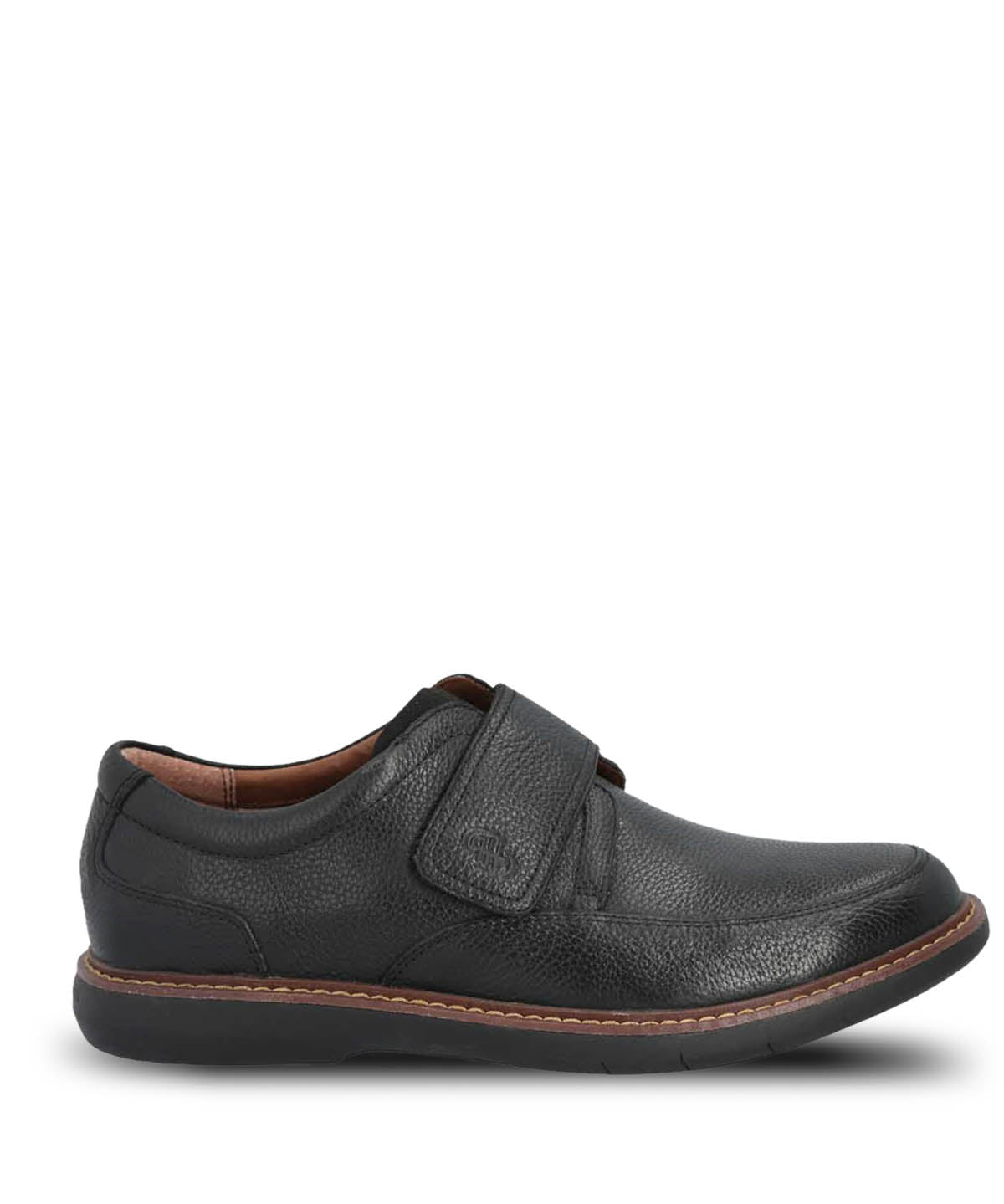 Zapato Casual Cuero Iowa Negro para hombre Hush Puppies 2