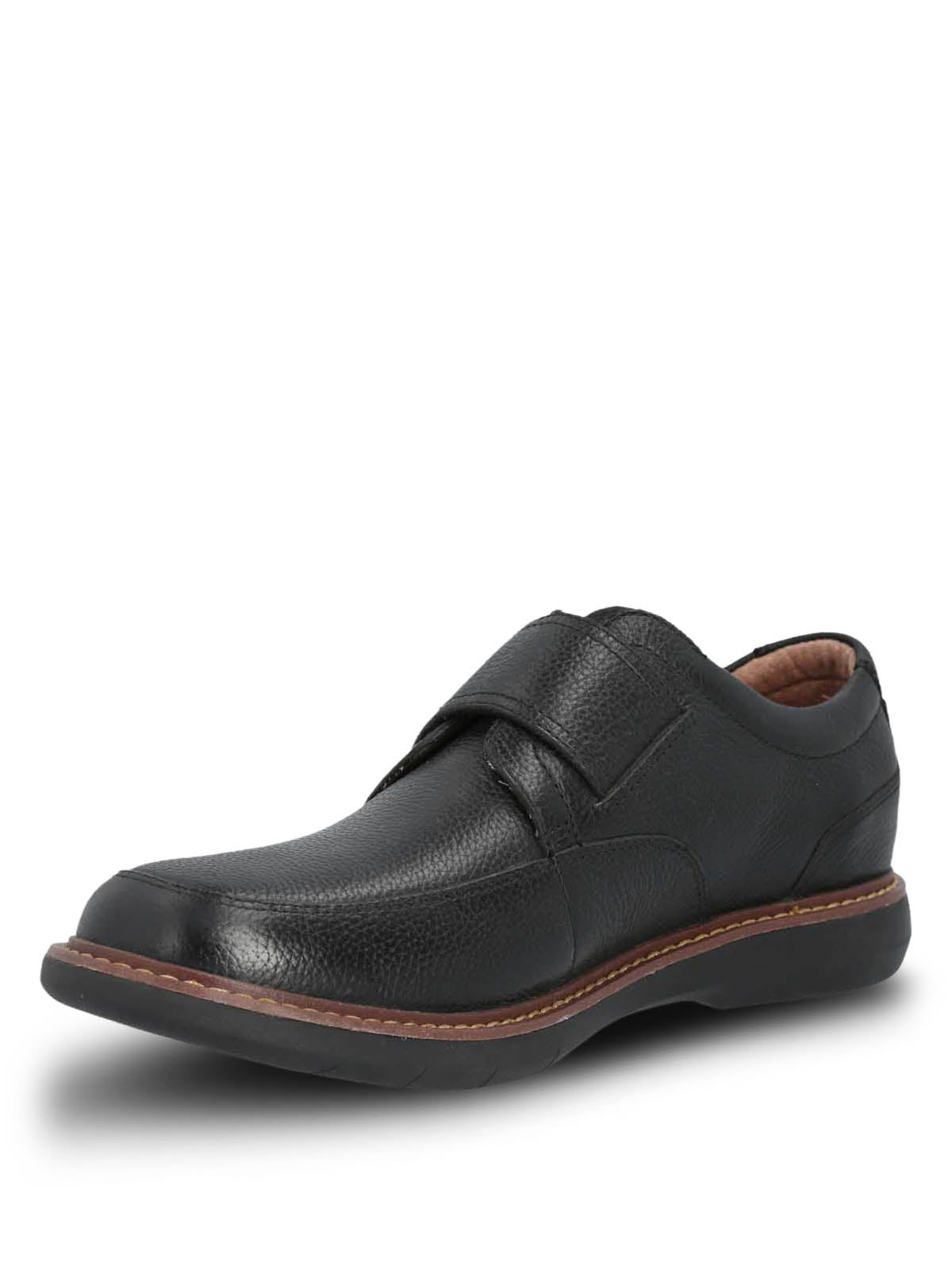 Zapato Casual Cuero Iowa Negro para hombre Hush Puppies 4