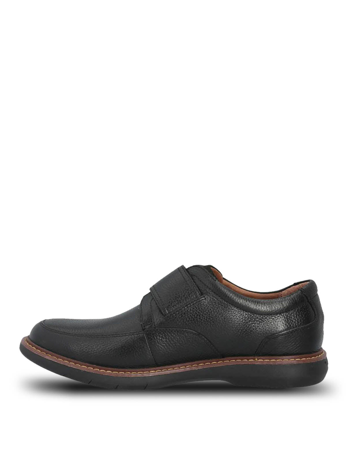 Zapato Casual Cuero Iowa Negro para hombre Hush Puppies 5