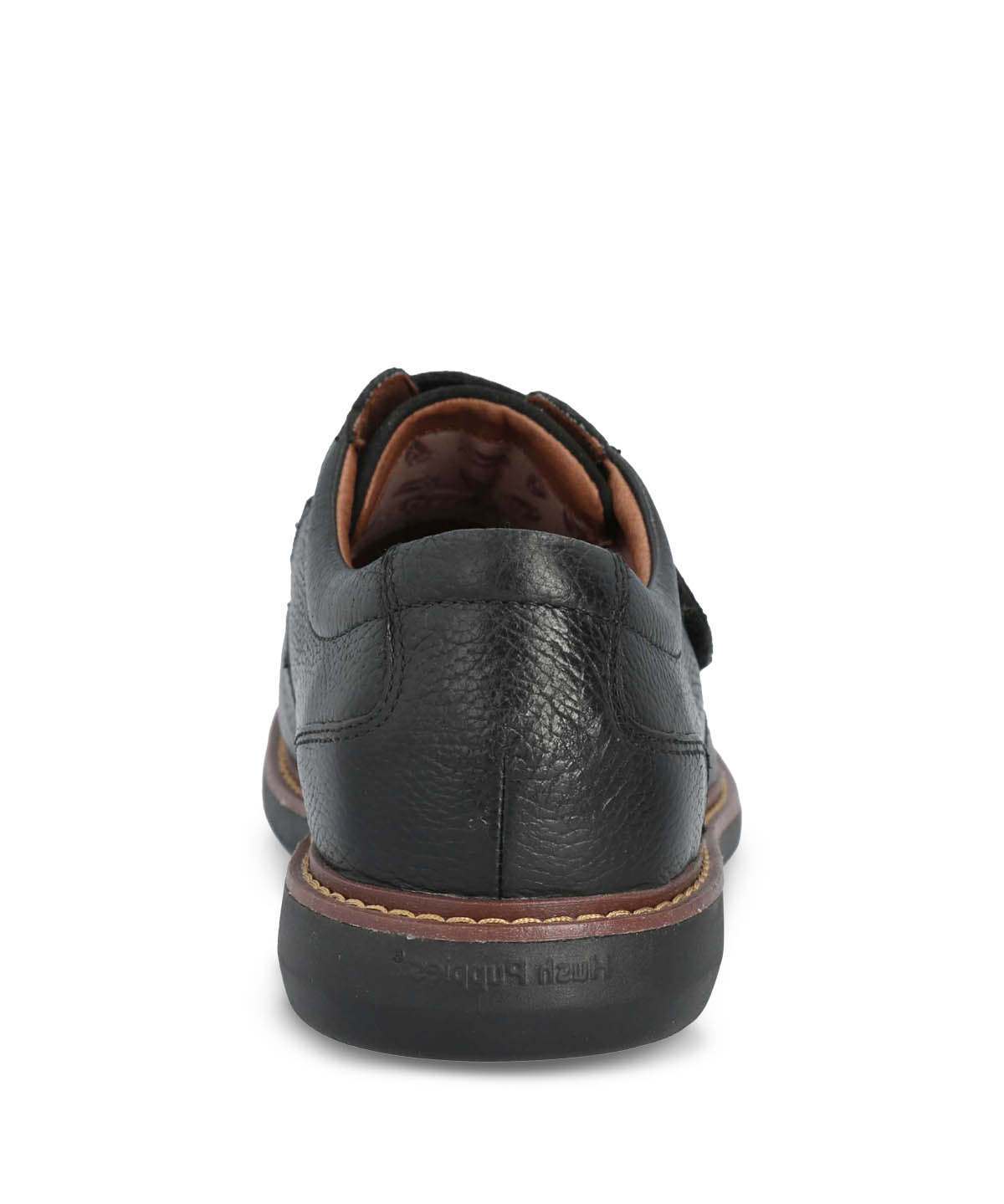 Zapato Casual Cuero Iowa Negro para hombre Hush Puppies 6