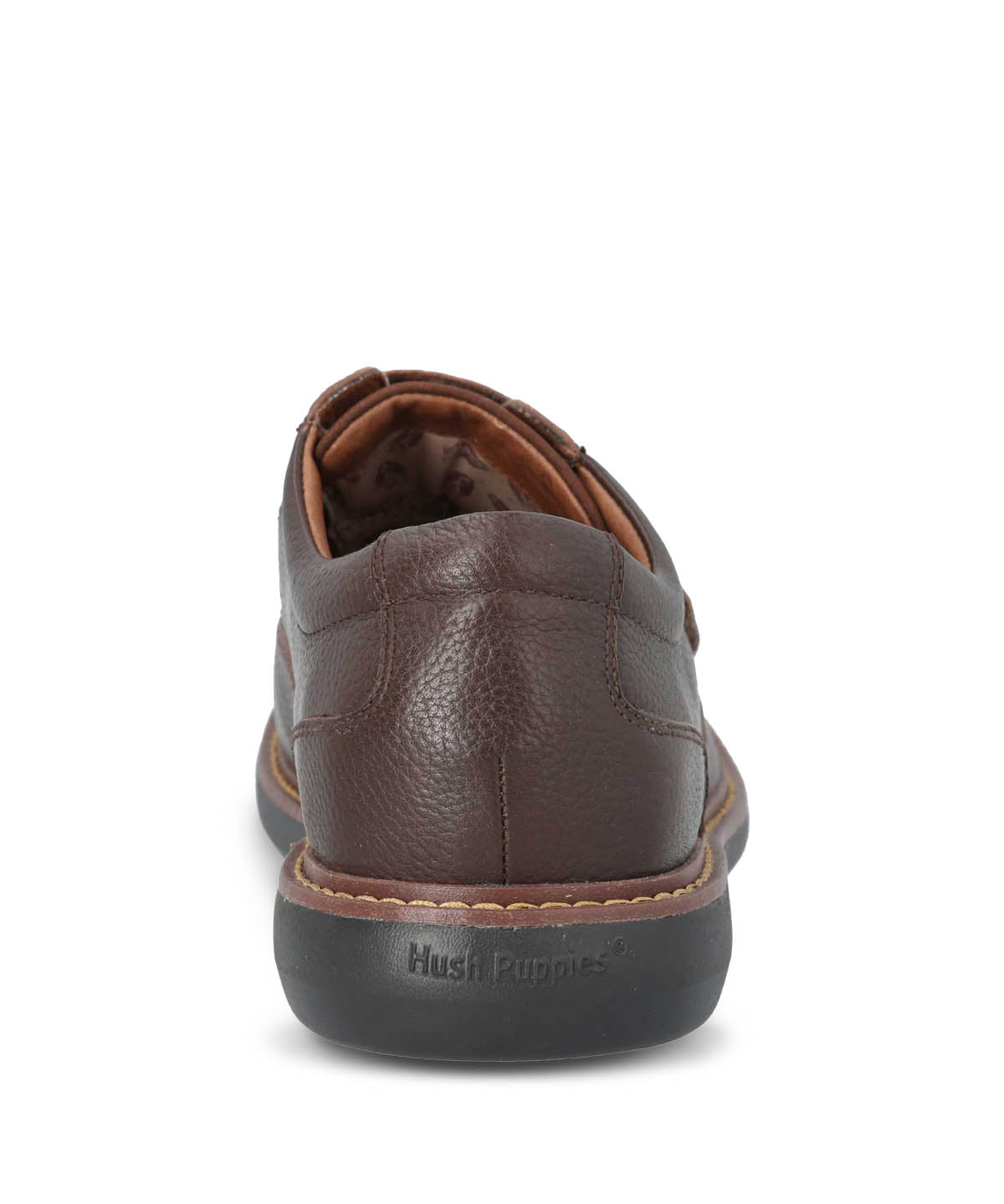 Zapato Casual Cuero Iowa Burgundy para hombre Hush Puppies 6