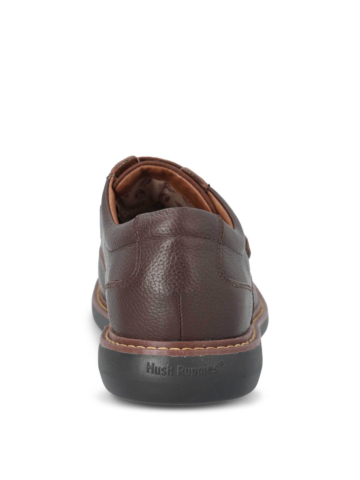Zapato Casual Cuero Iowa Burgundy para hombre Hush Puppies 6