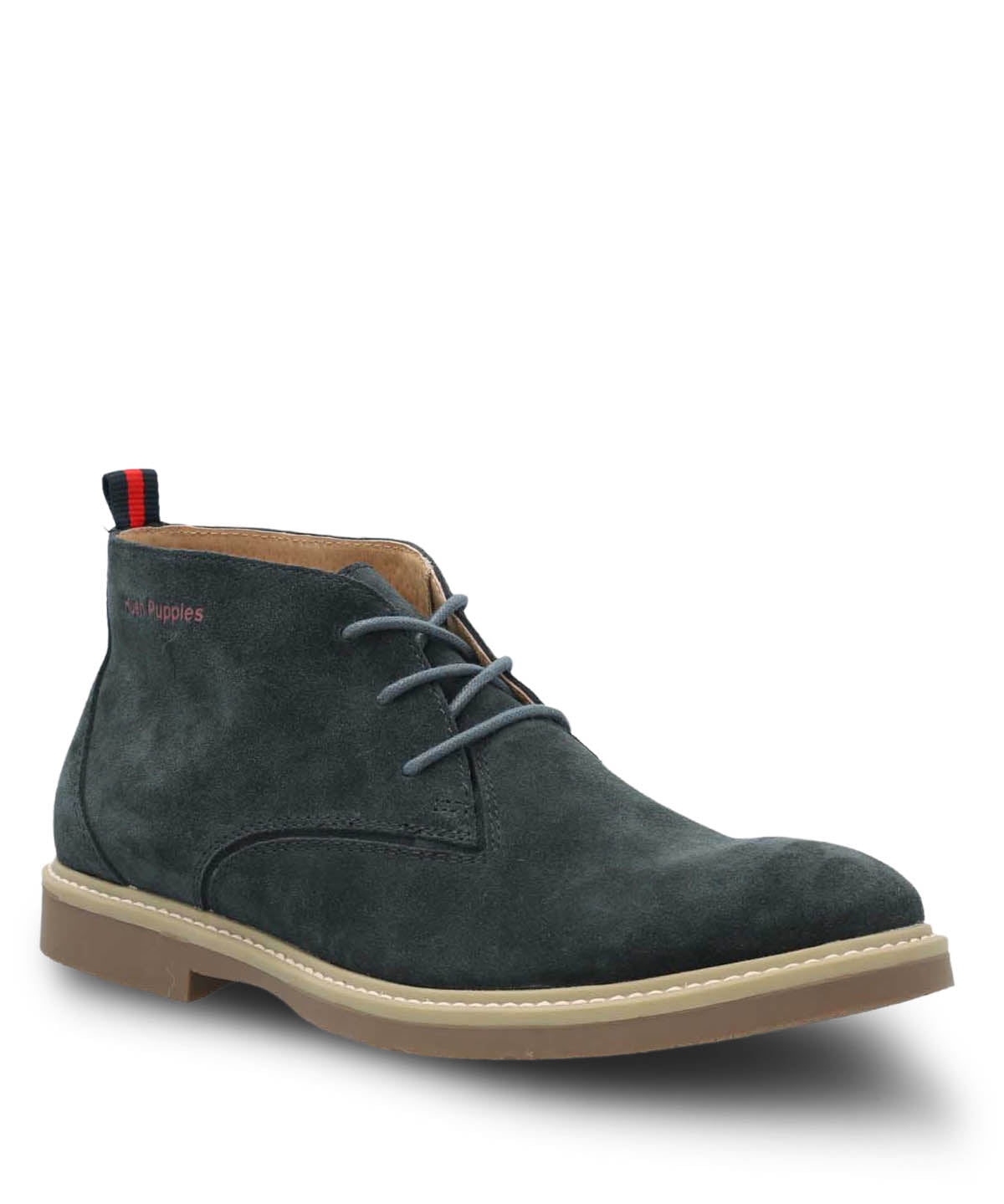 Botín en Cuero para Hombre New Safari Navy Hush Puppies 1
